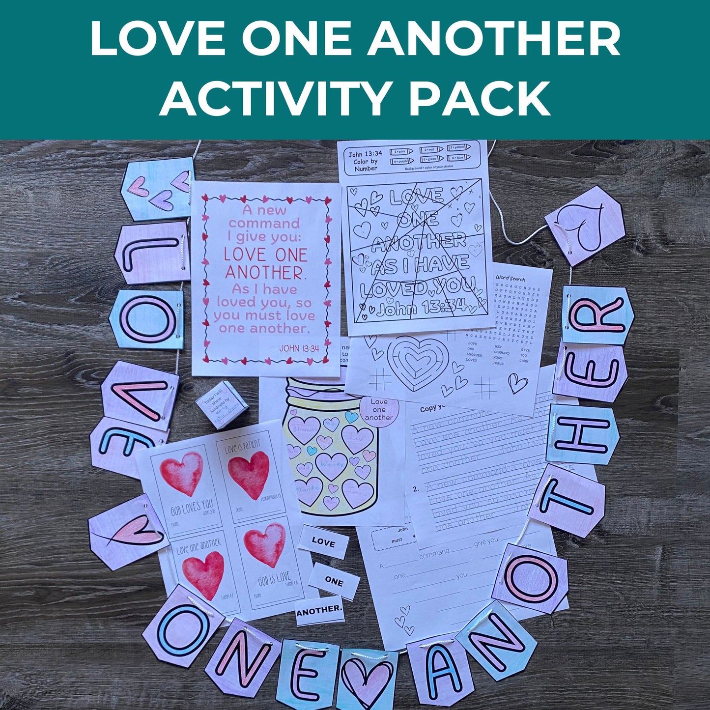 Love One Another Activity Pack