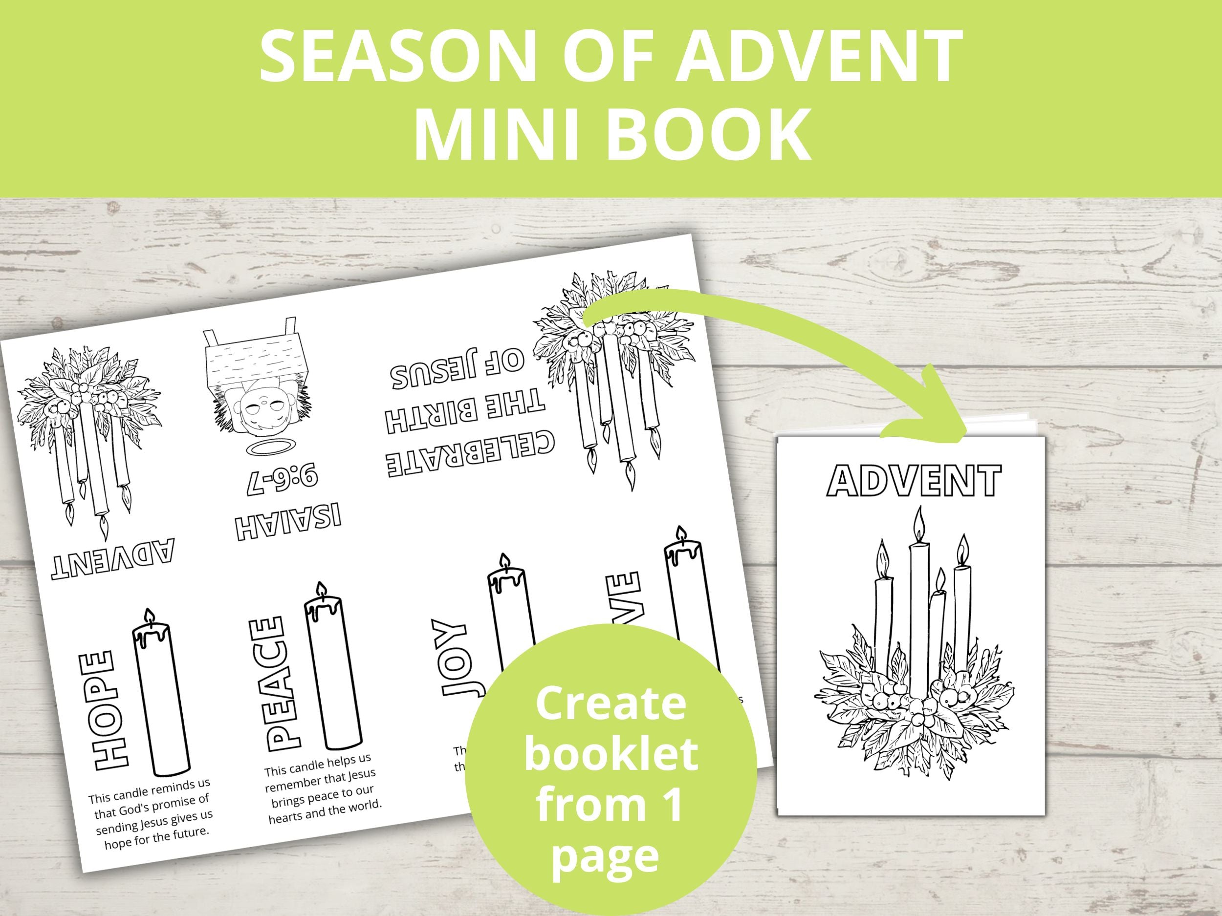 Advent Mini Book Stored Up Treasure