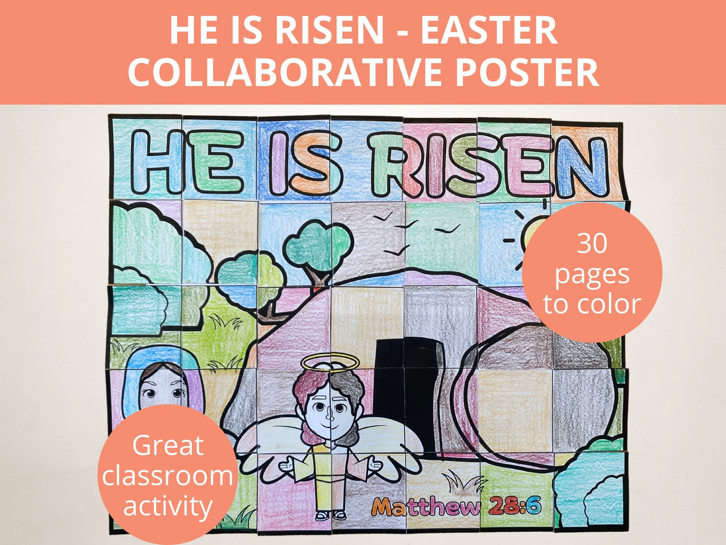 He is Risen Collaborative Poster