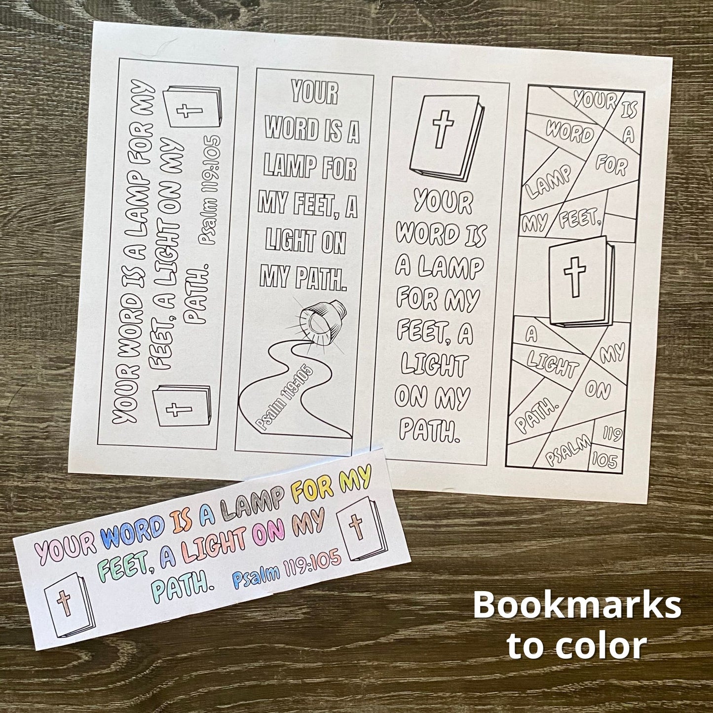 Your Word is a Lamp Activity Pack