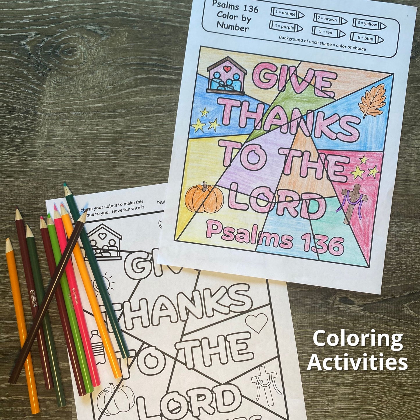 Give Thanks Activity Pack