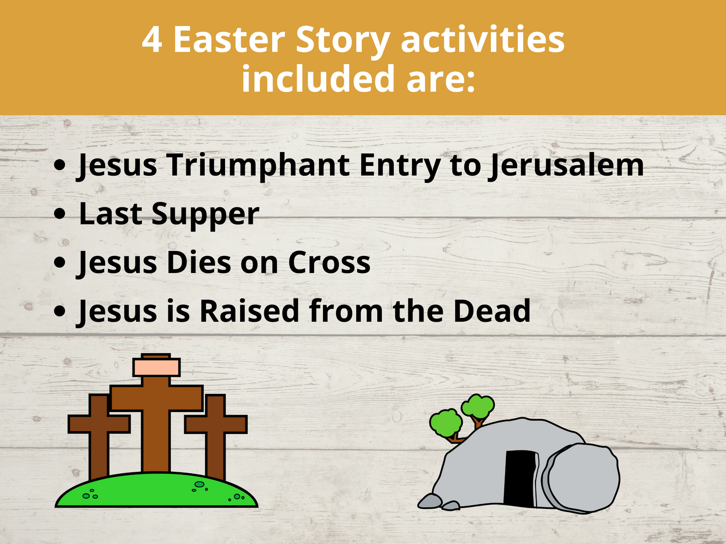 Story of Easter Cootie Catcher Set