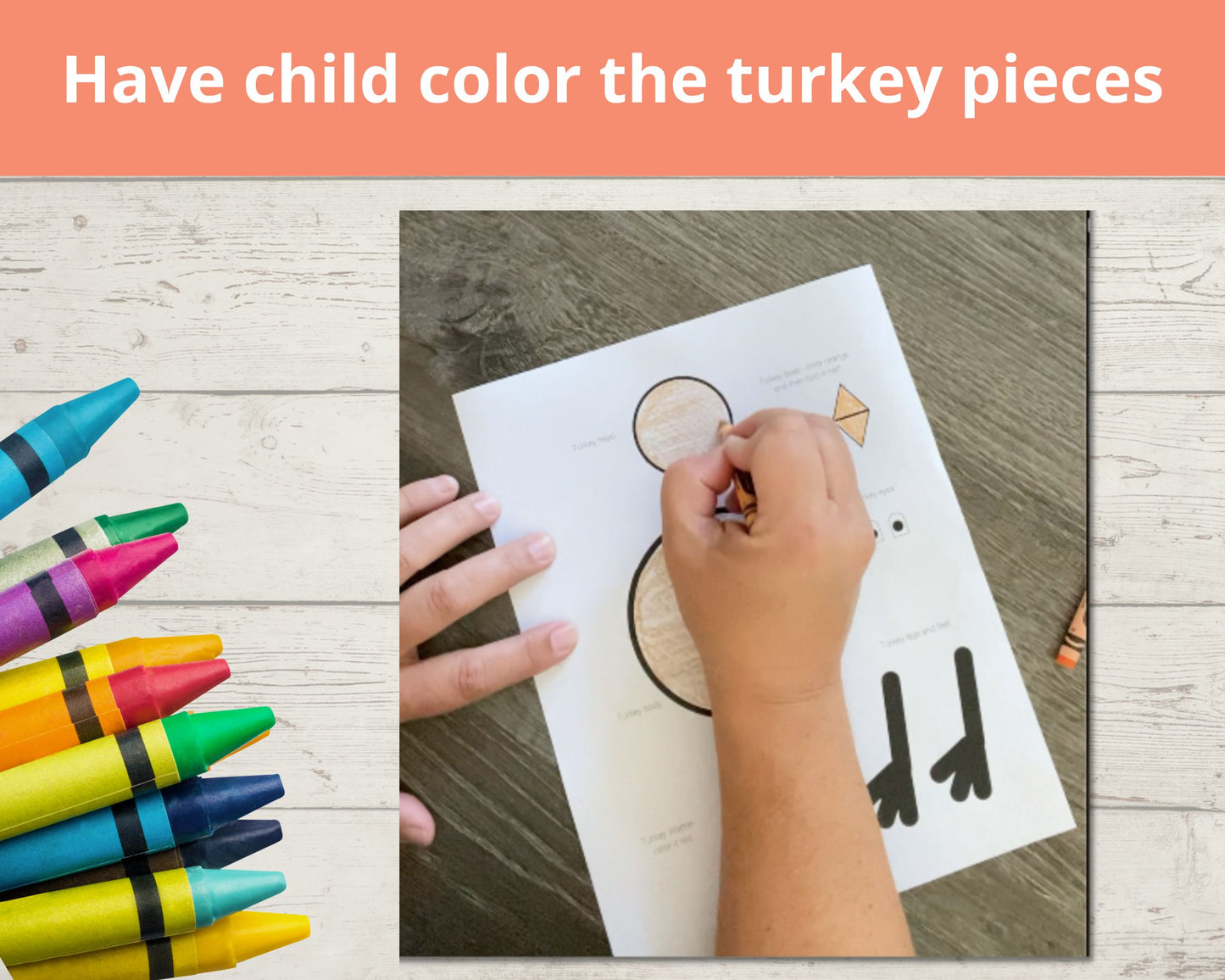 Handprint Turkey Craft