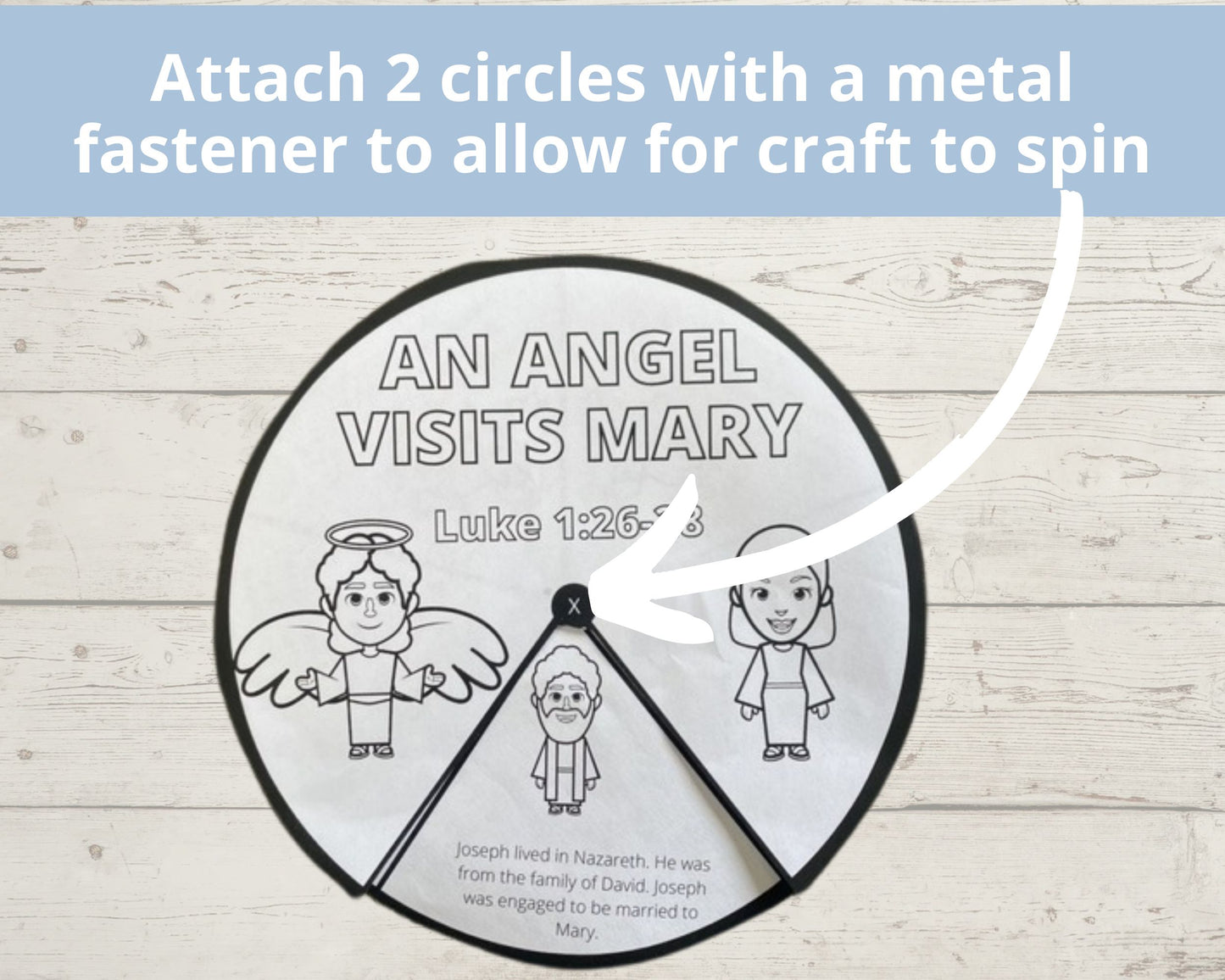 An Angel Visits Mary Spinner