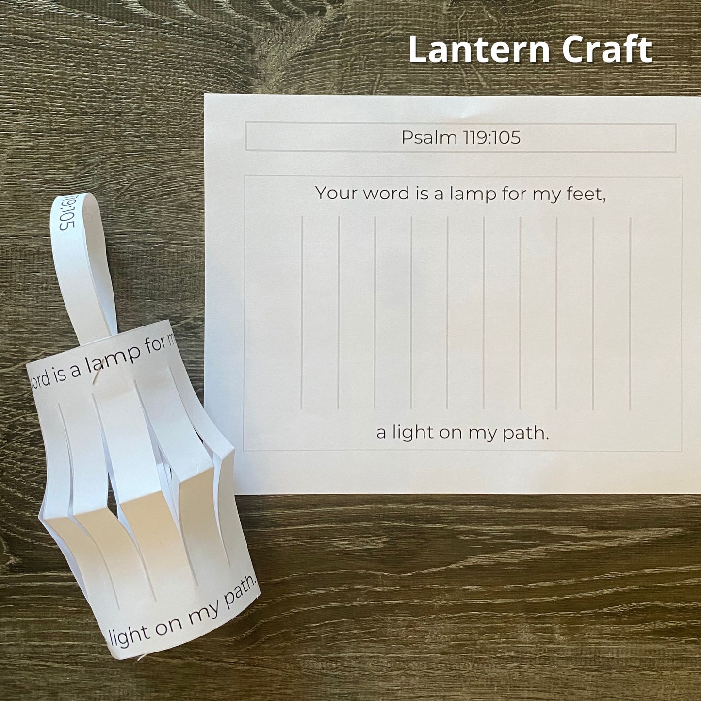 Your Word is a Lamp Activity Pack