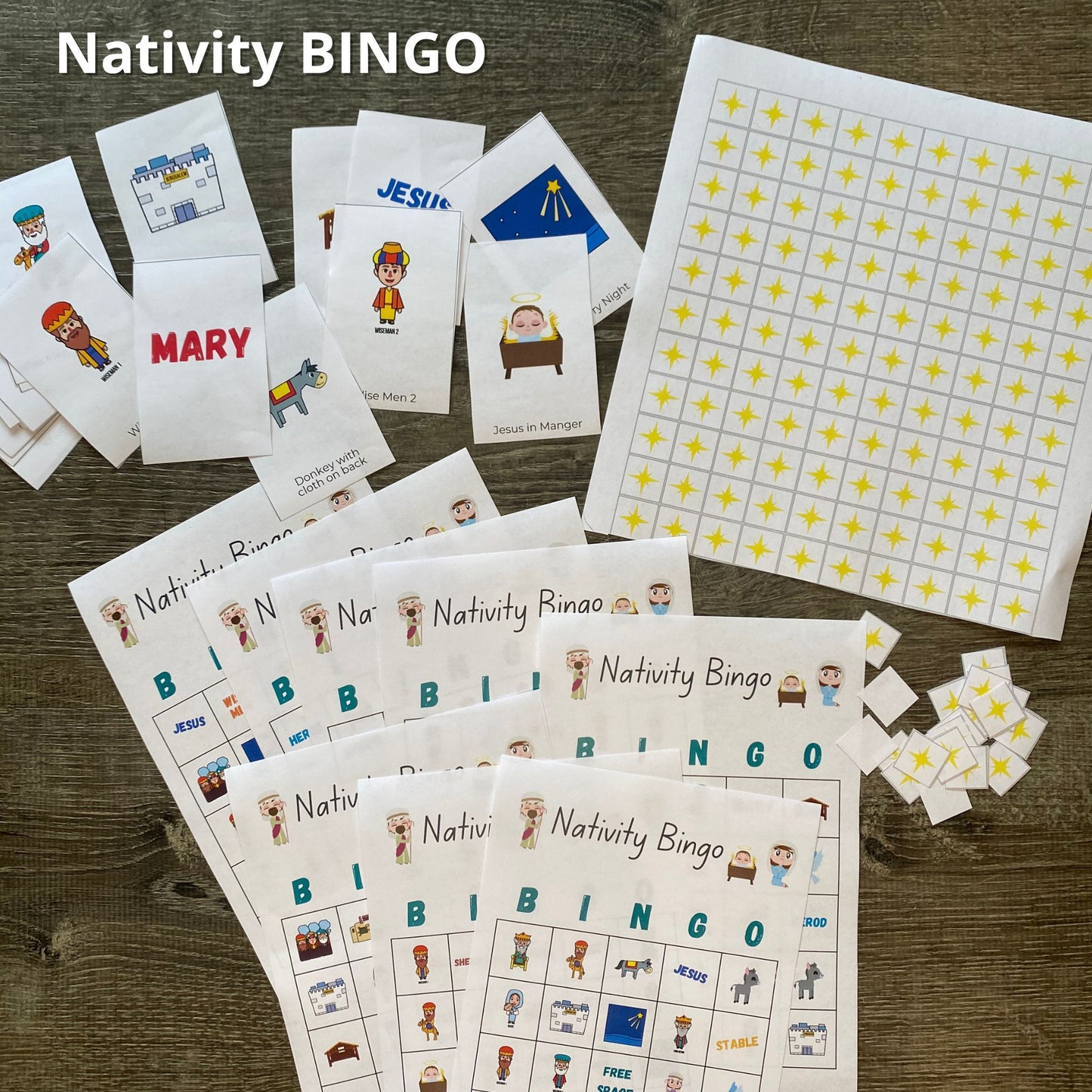 Unto Us a Child is Born Activity Pack