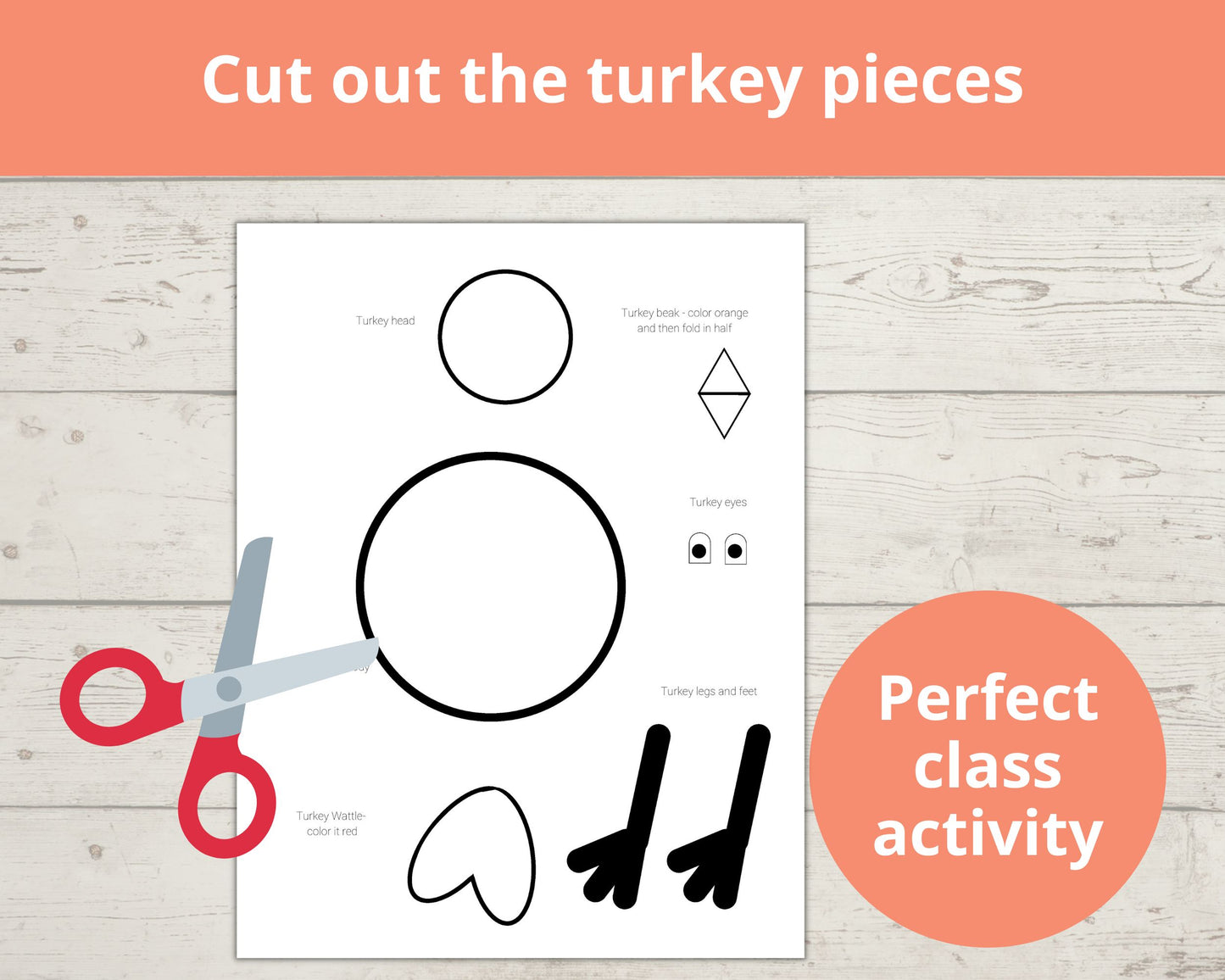 Handprint Turkey Craft