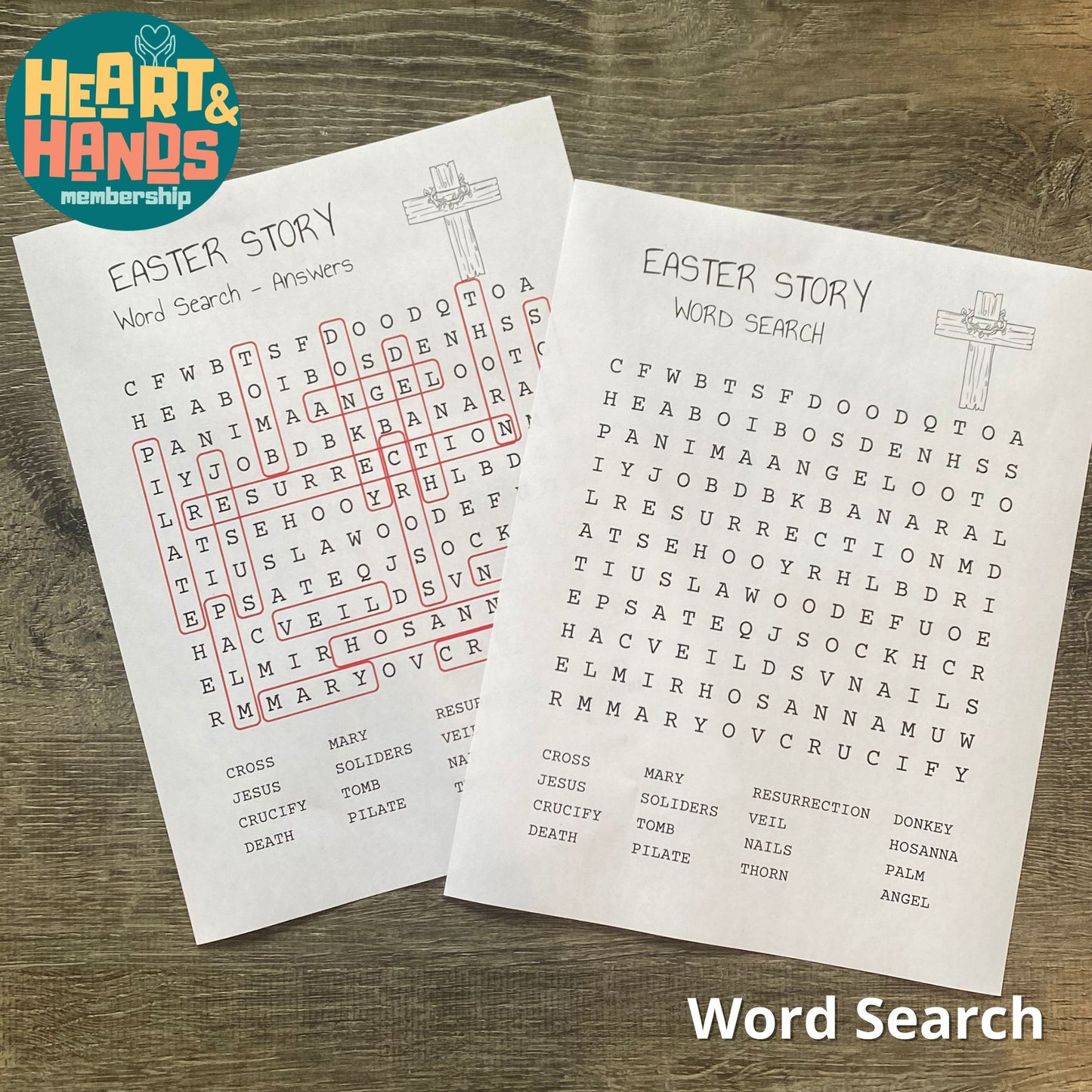 He is Risen Easter Story Activity Pack