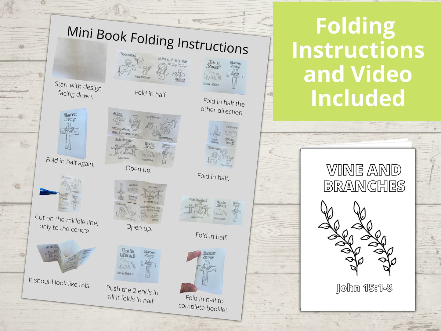 I am the Vine Mini Book