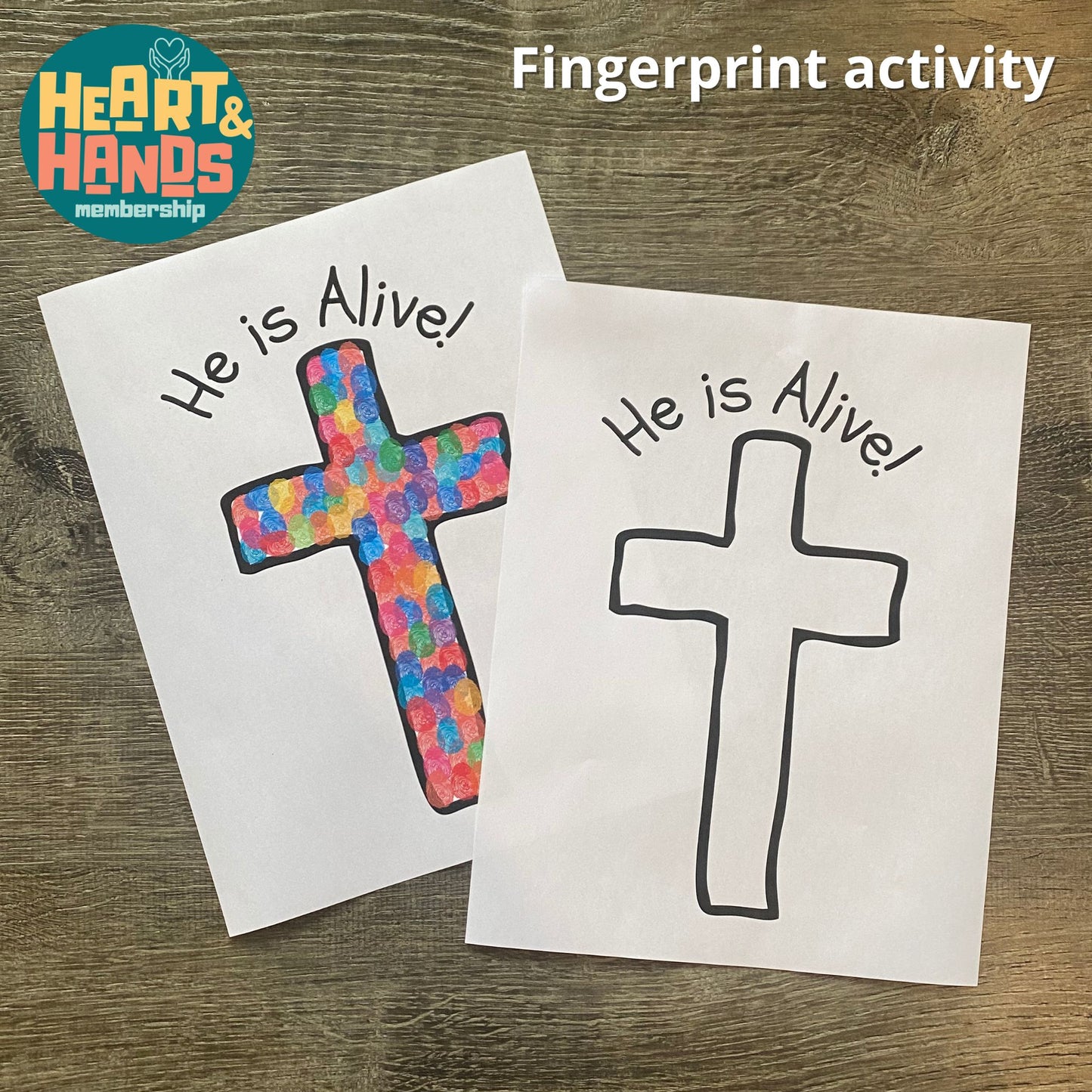 He is Risen Easter Story Activity Pack