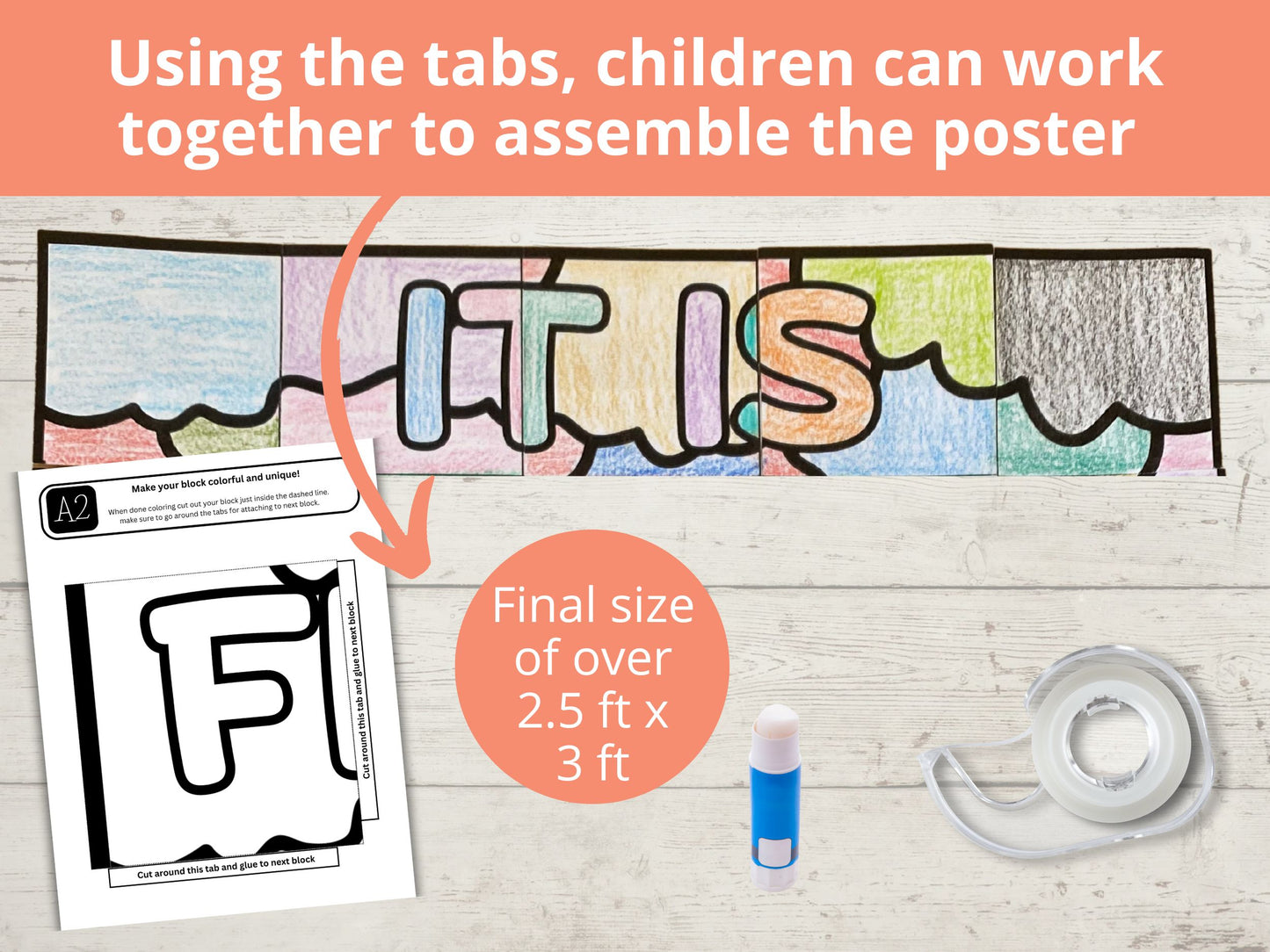It is Finished Collaborative Poster