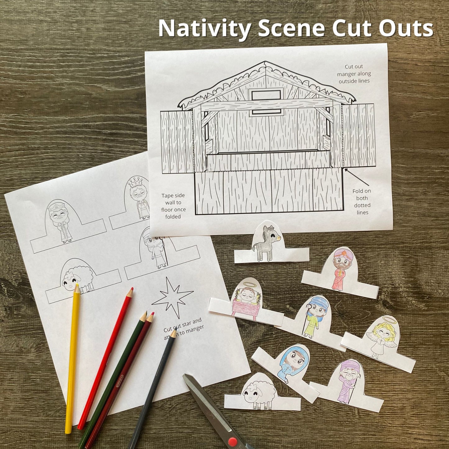 Unto Us a Child is Born Activity Pack
