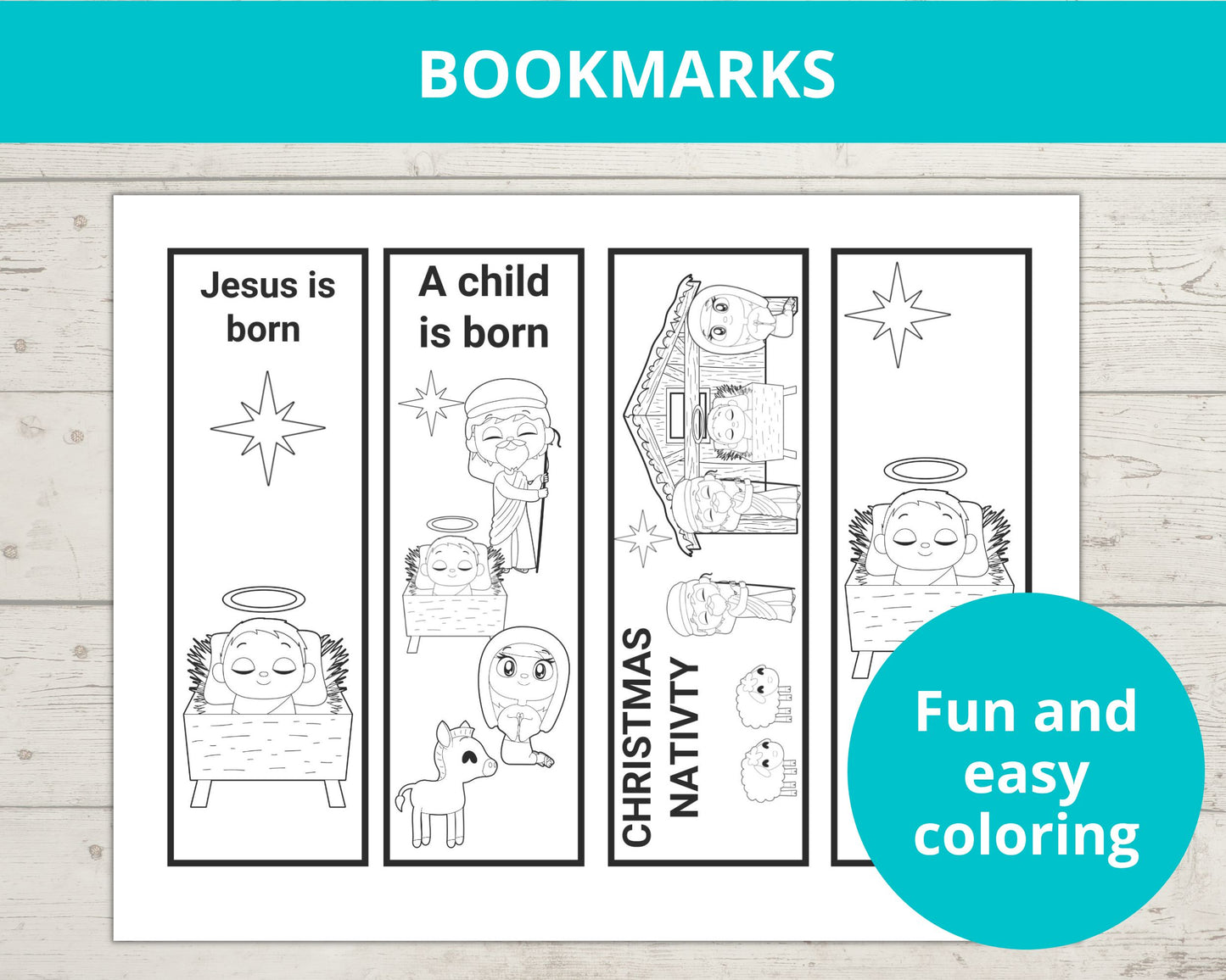 Christmas Nativity Printable Activity Pack