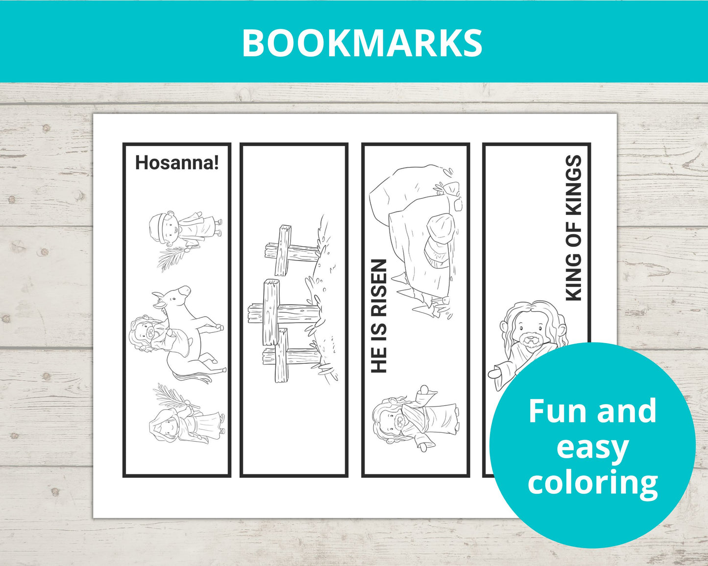 Easter Story Printable Activity Pack
