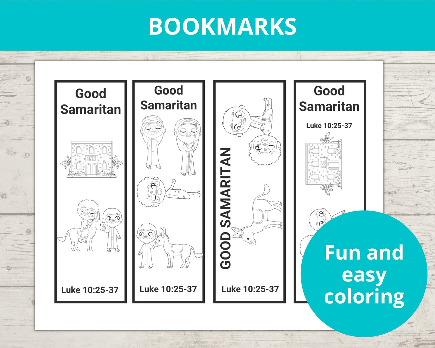 Good Samaritan Printable Activity Pack
