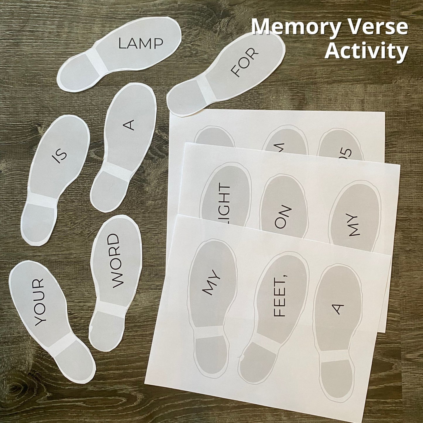 Your Word is a Lamp Activity Pack