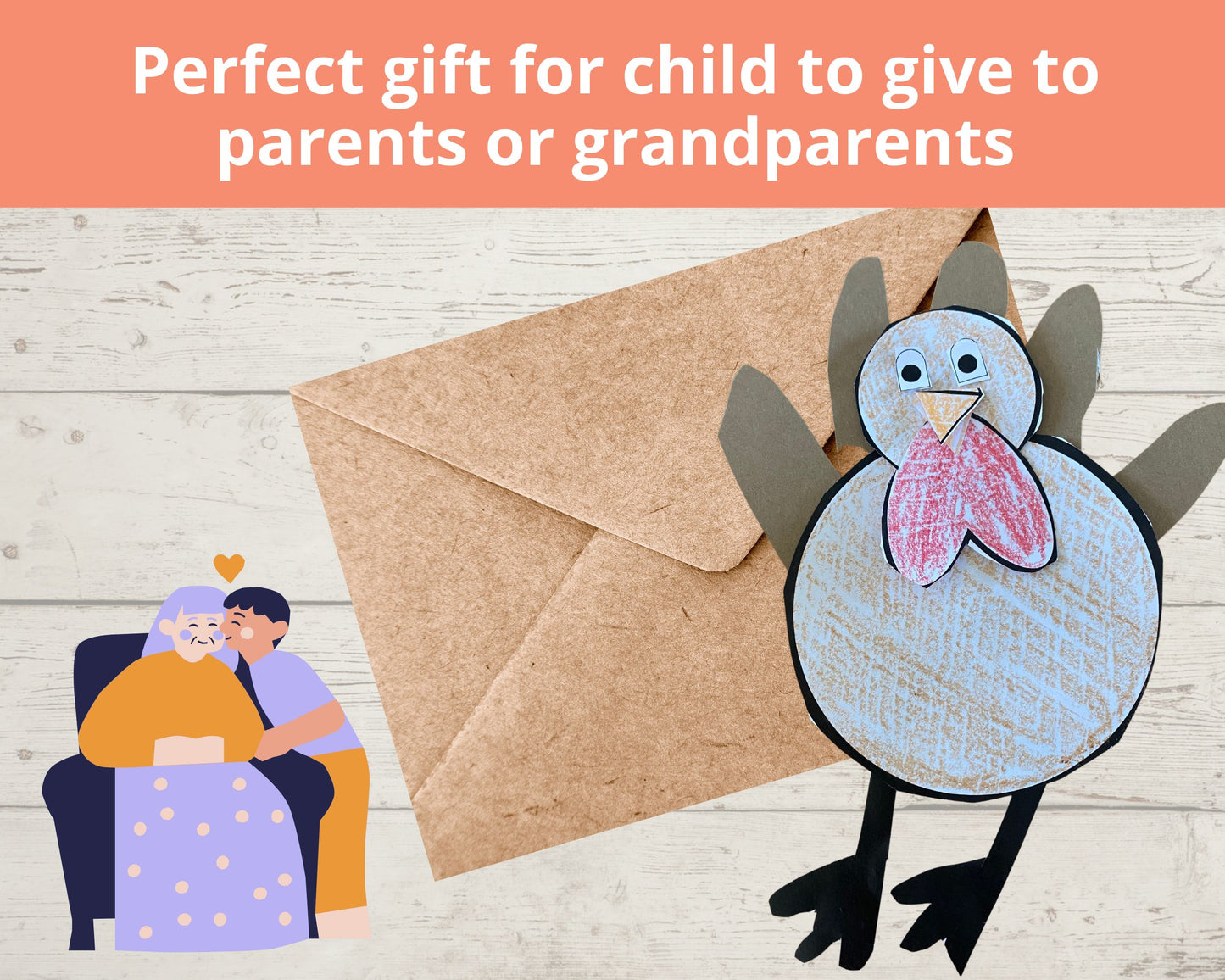 Handprint Turkey Craft