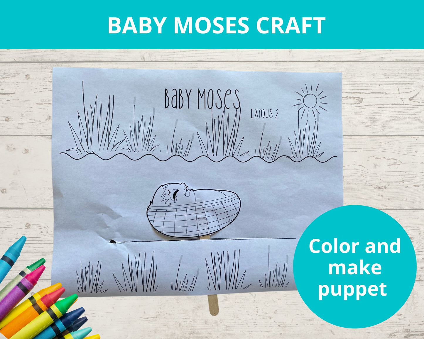 Baby Moses Activity Pack