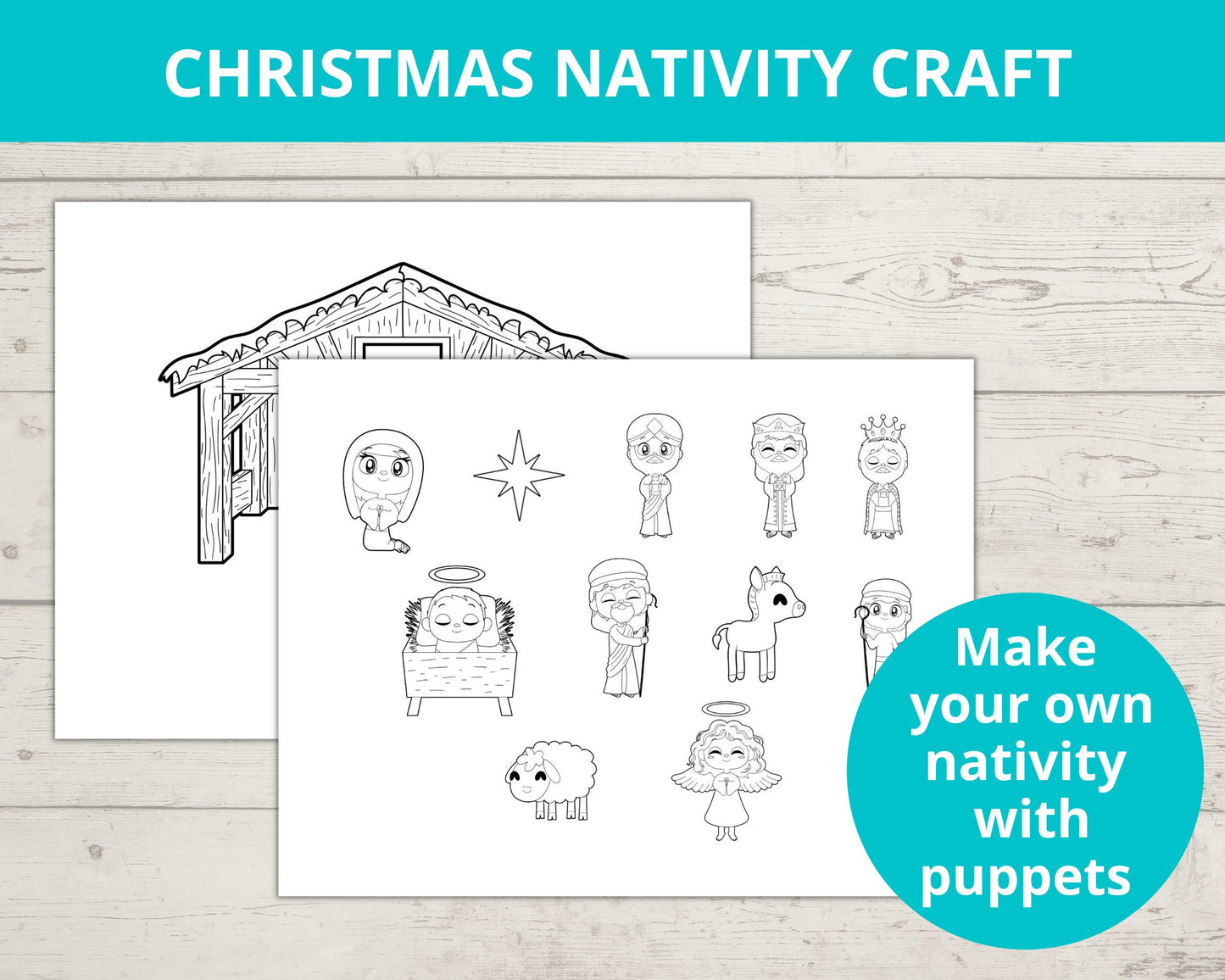 Christmas Nativity Printable Activity Pack