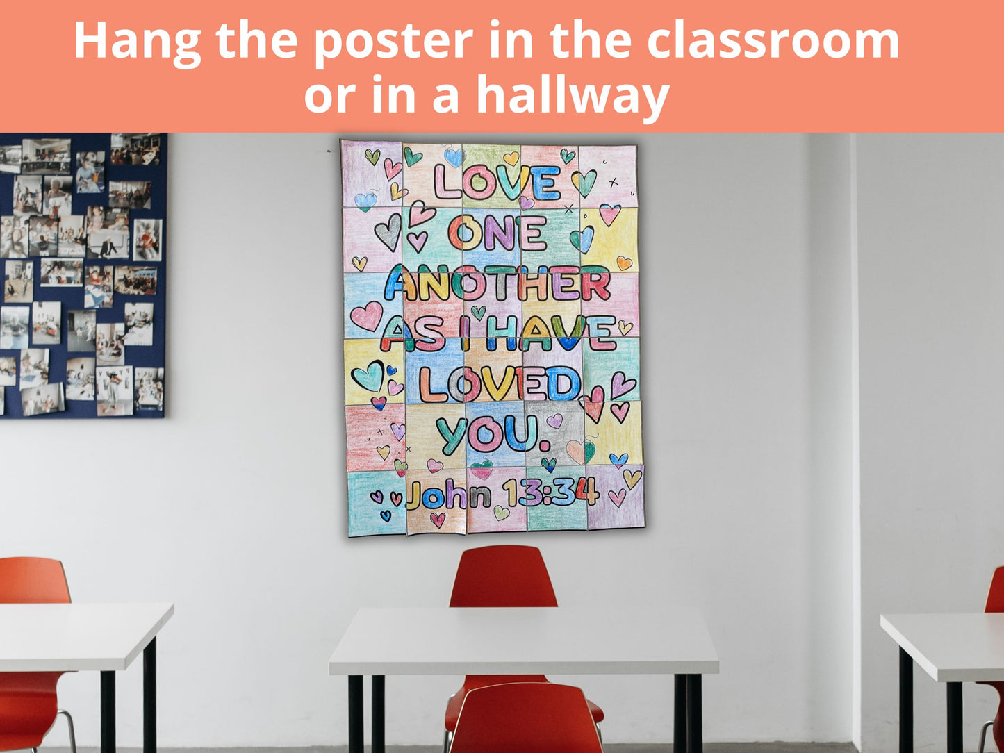 Love One Another Collaborative Poster