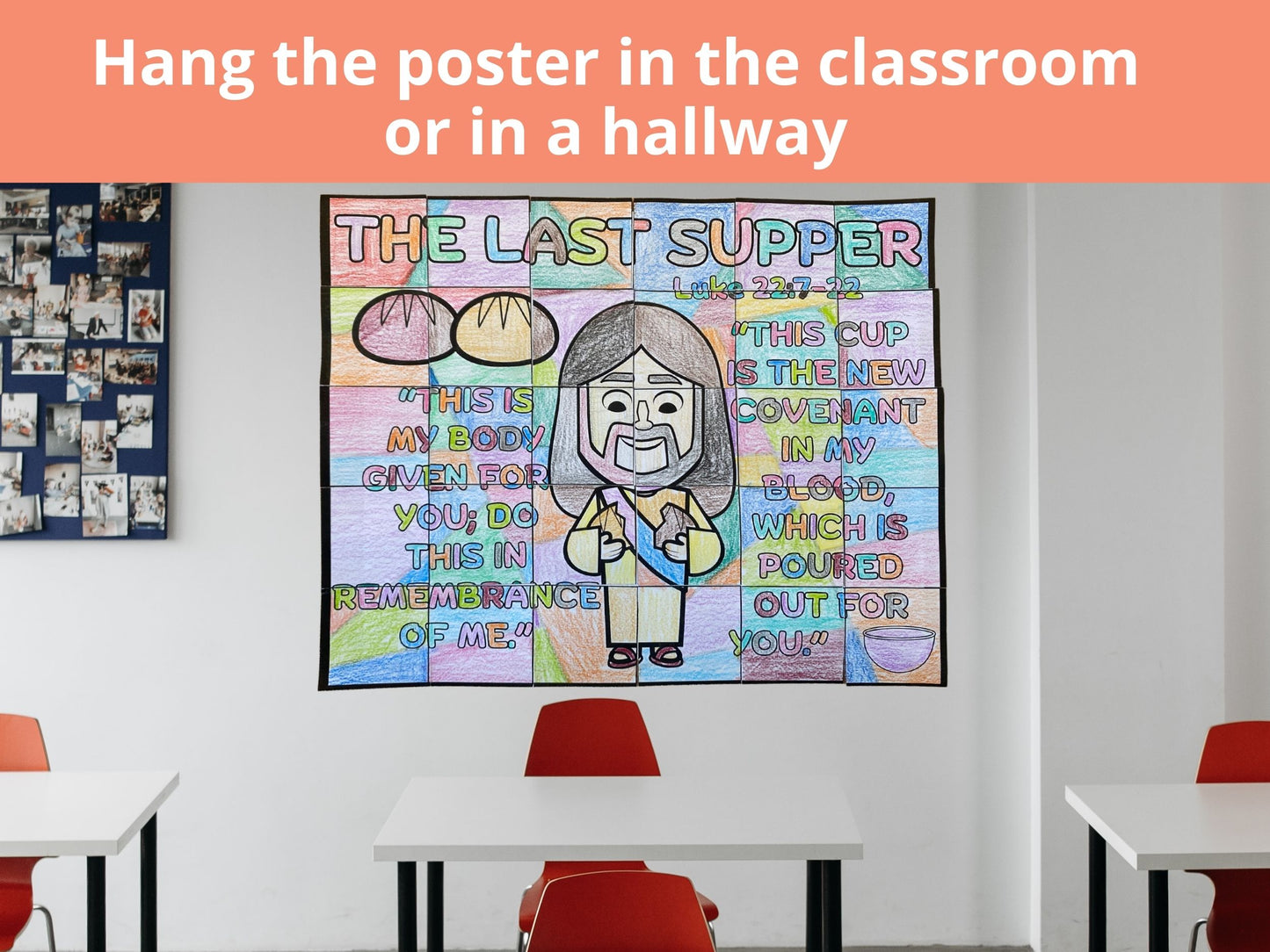 Last Supper Collaborative Poster