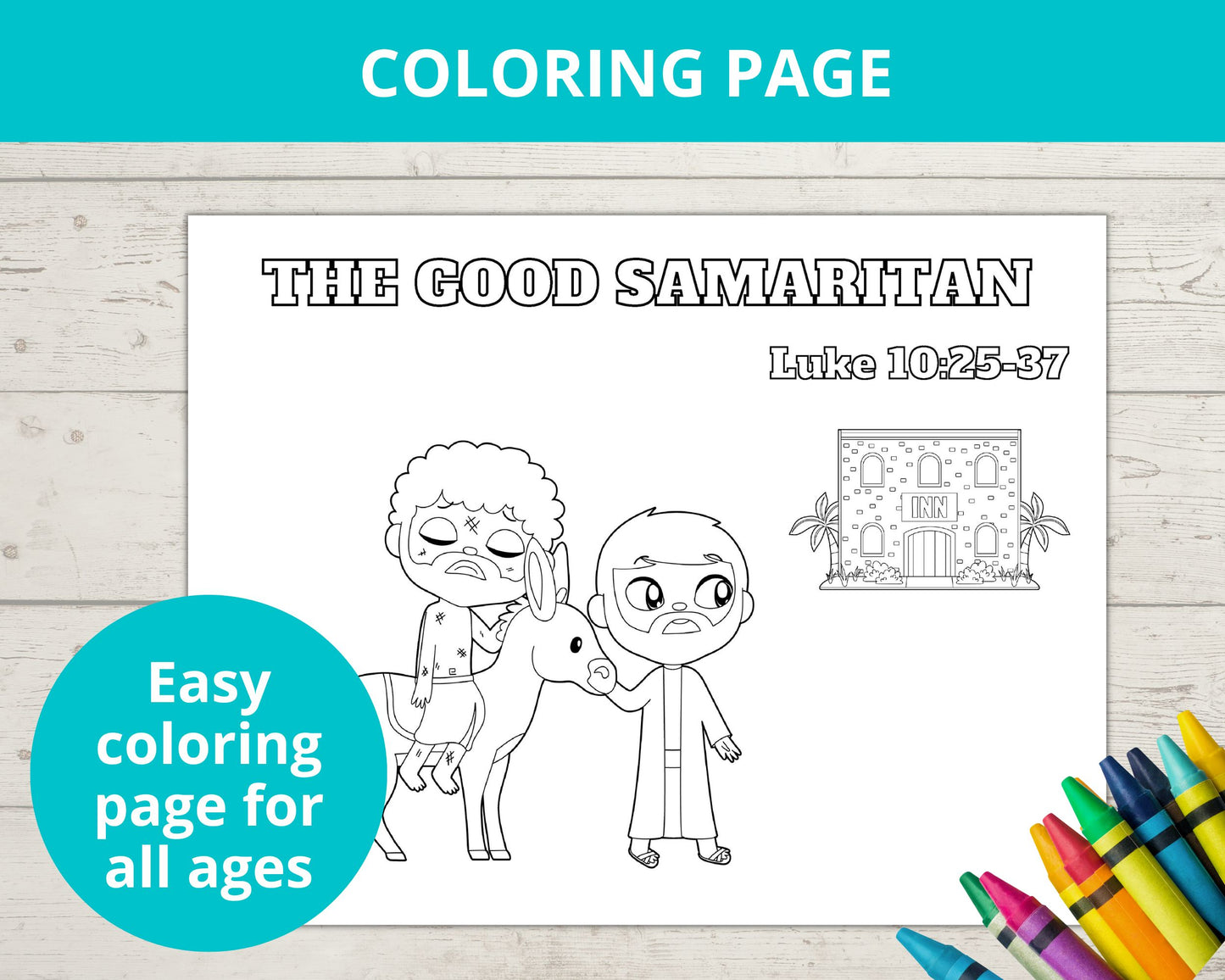 Good Samaritan Printable Activity Pack