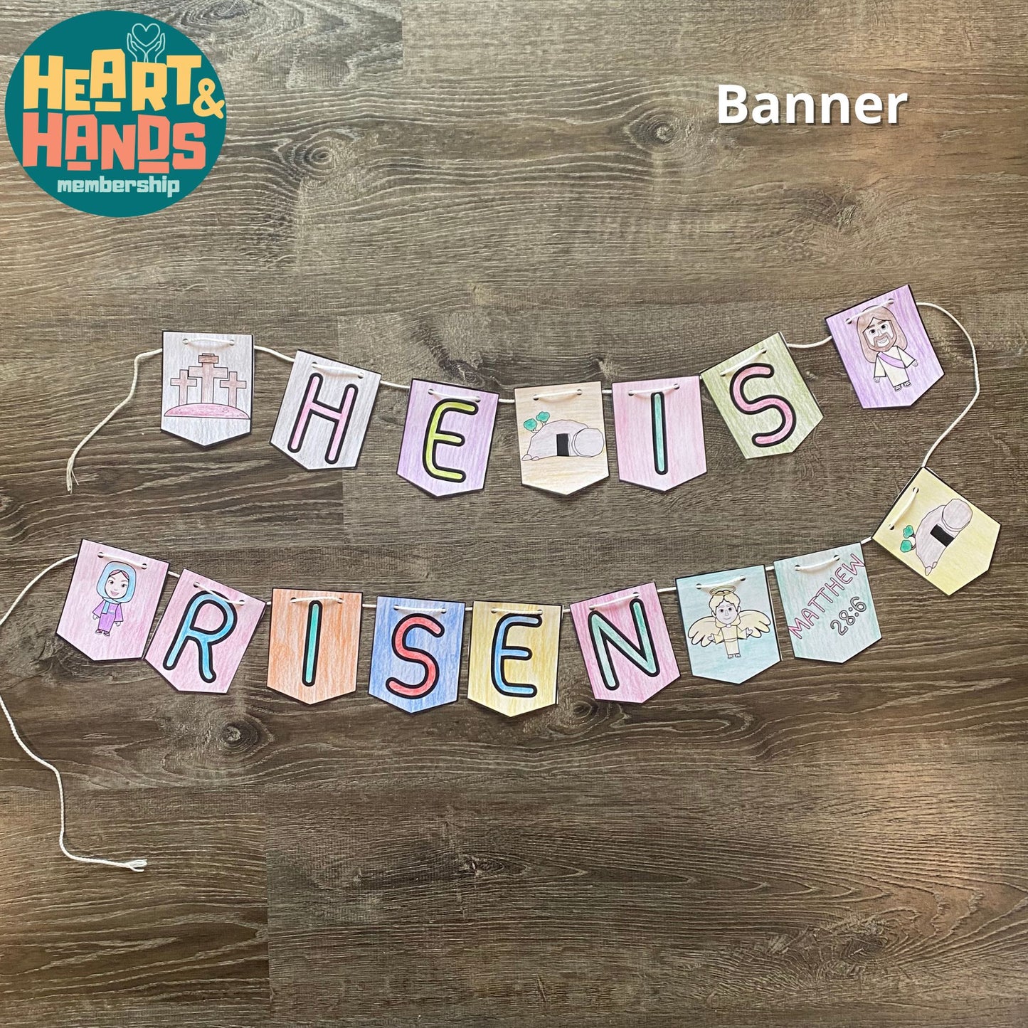 He is Risen Easter Story Activity Pack