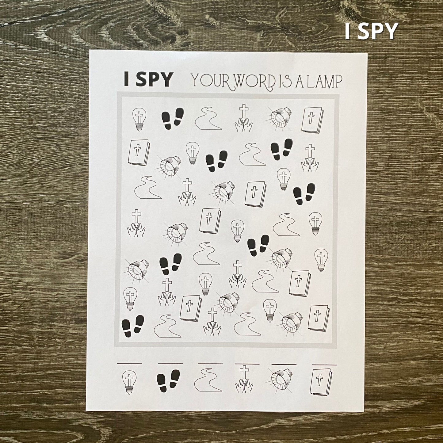 Your Word is a Lamp Activity Pack