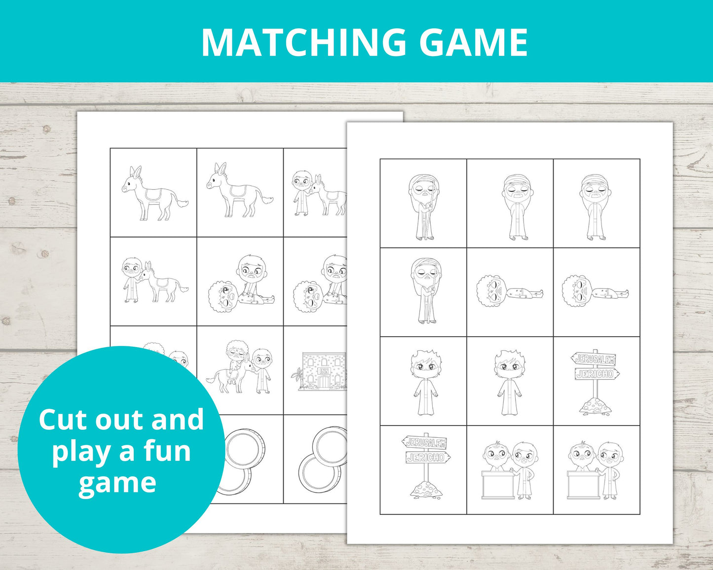 Good Samaritan Printable Activity Pack