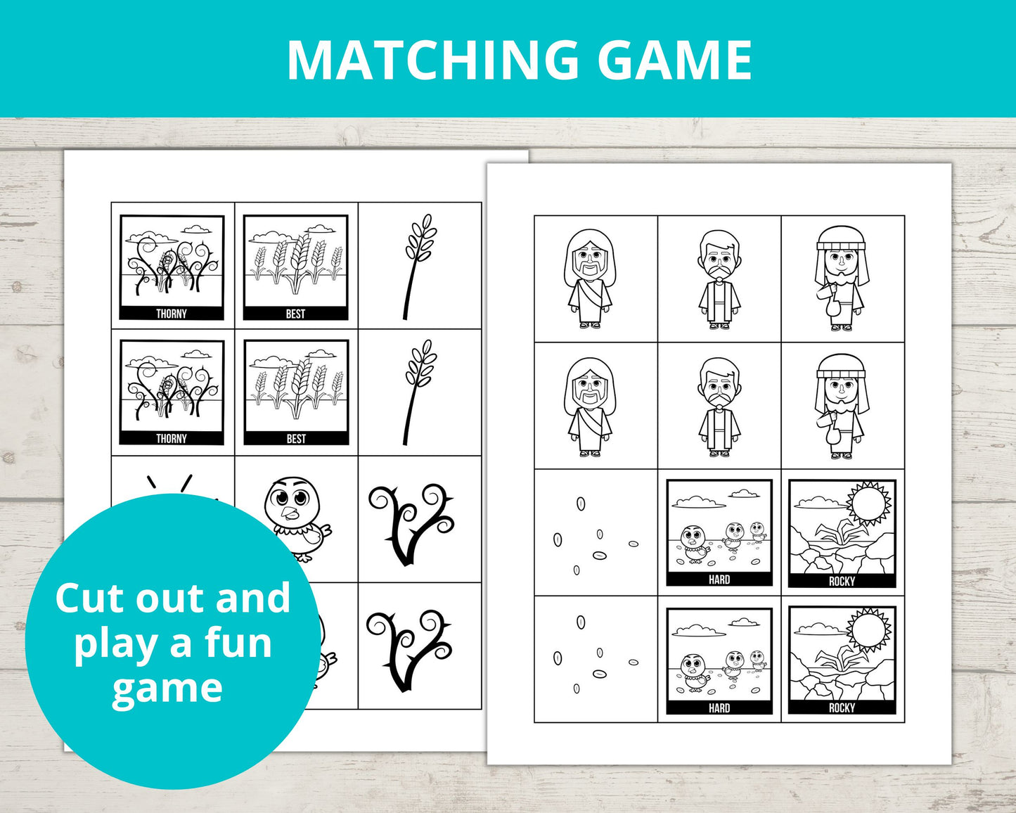 Parable of the Sower Printable Activity Pack