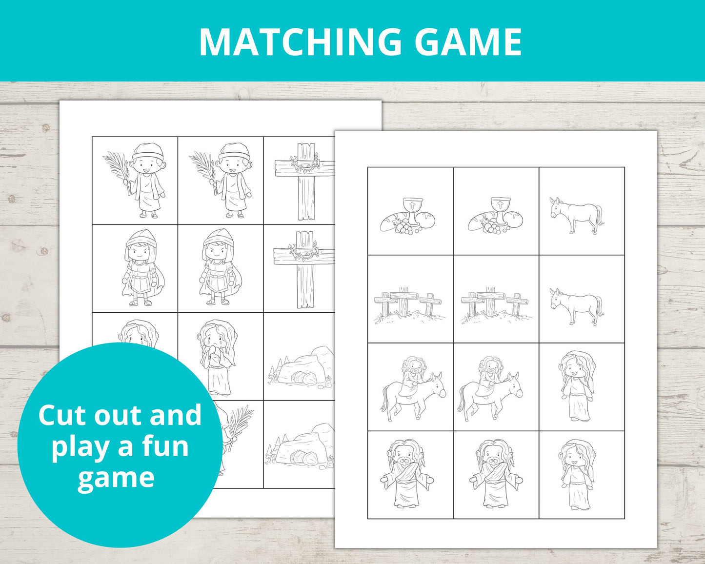 Easter Story Printable Activity Pack