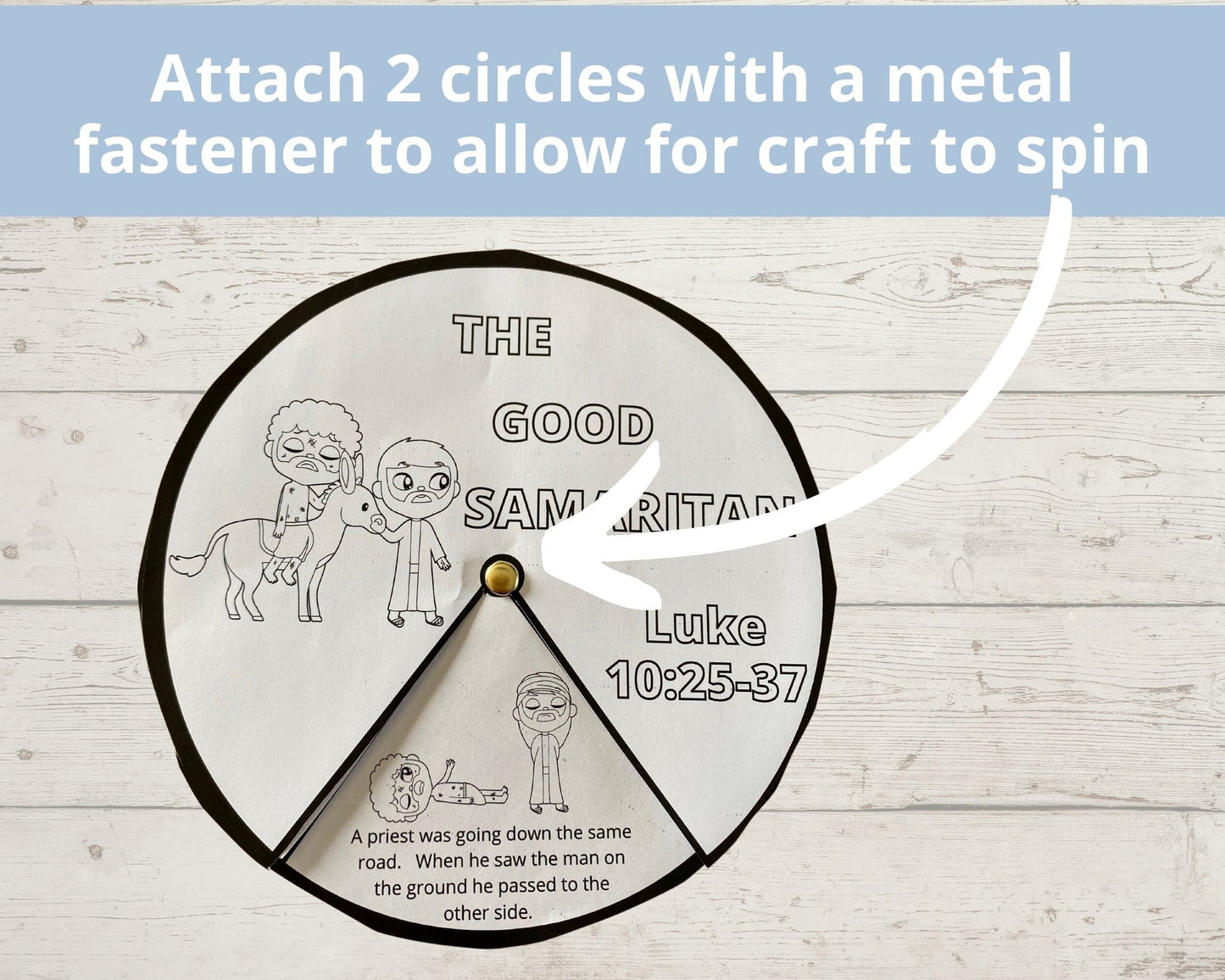Good Samaritan Printable Spinner