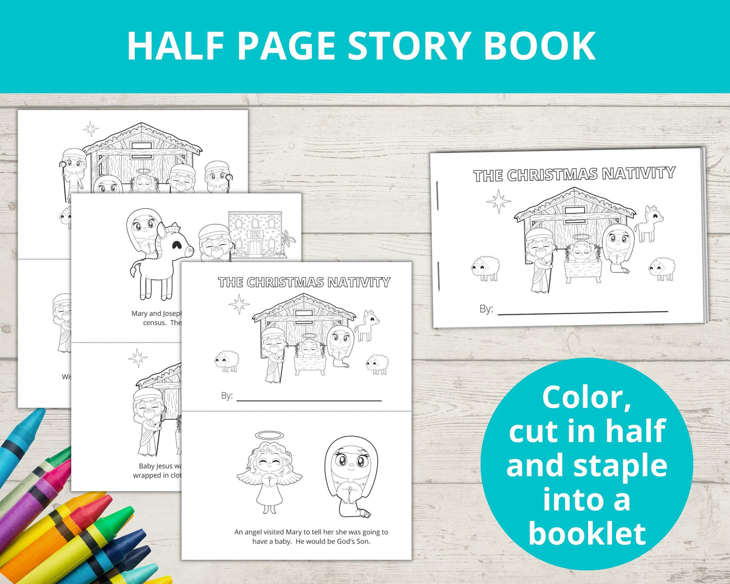 Christmas Nativity Printable Activity Pack