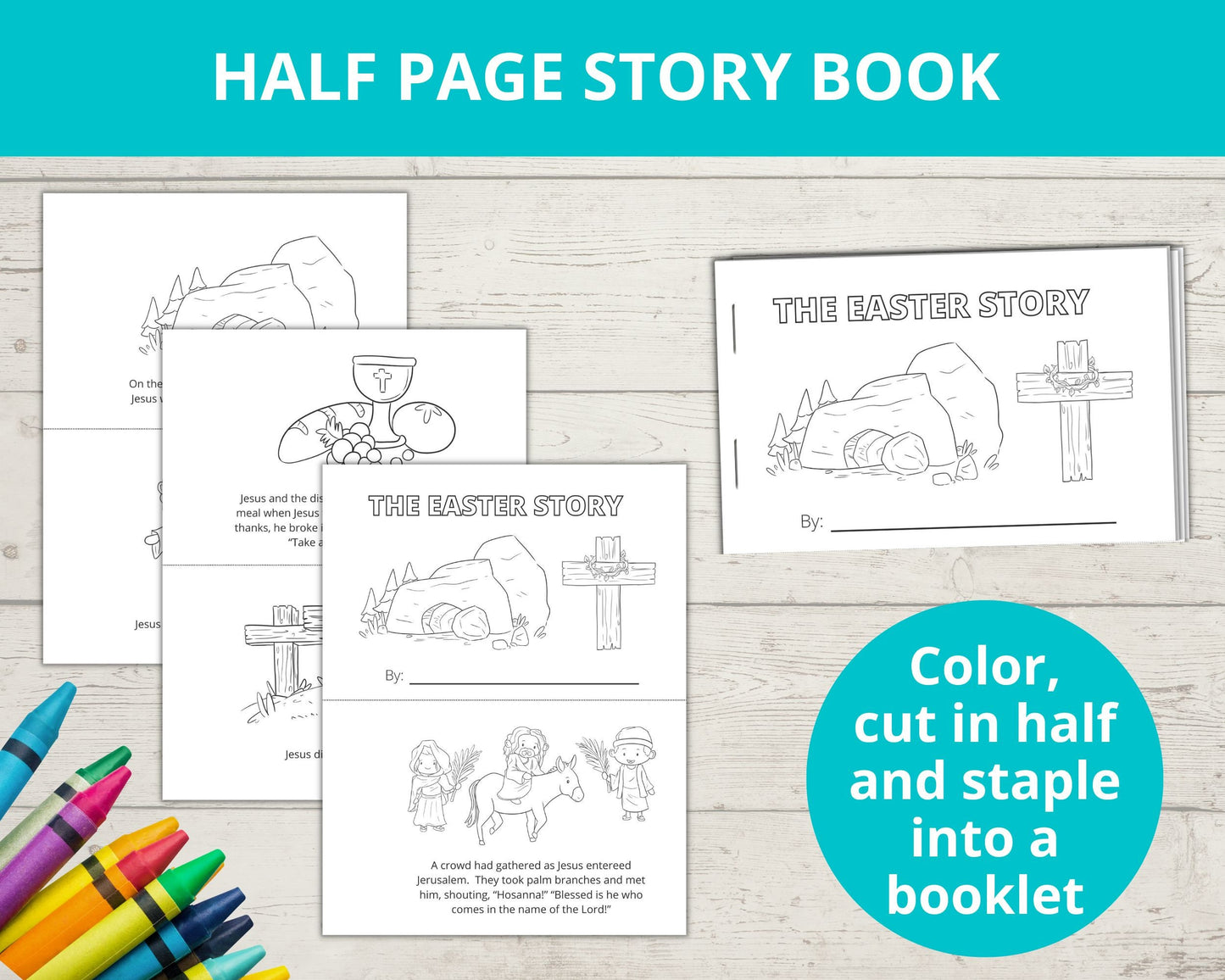 Easter Story Printable Activity Pack