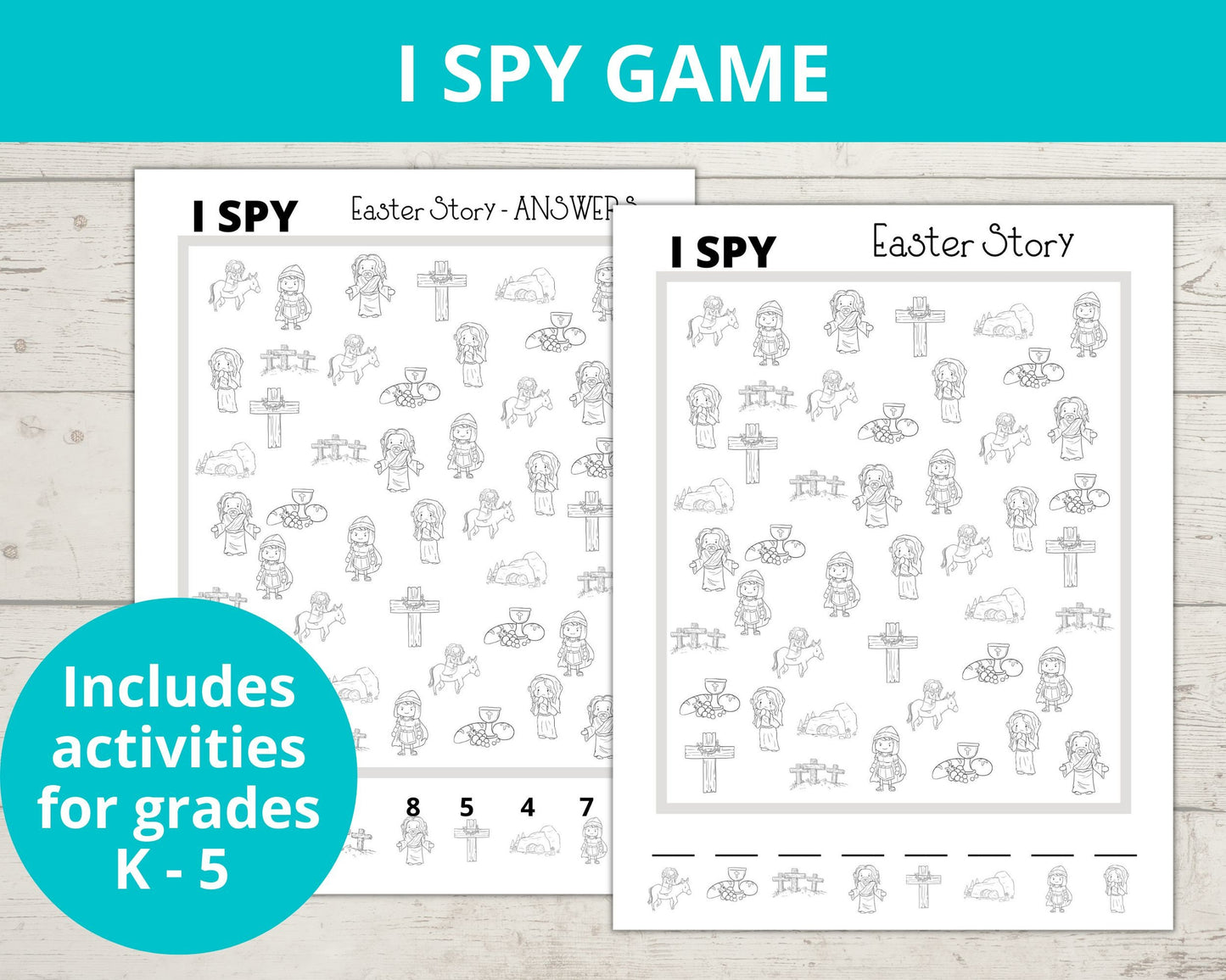 Easter Story Printable Activity Pack