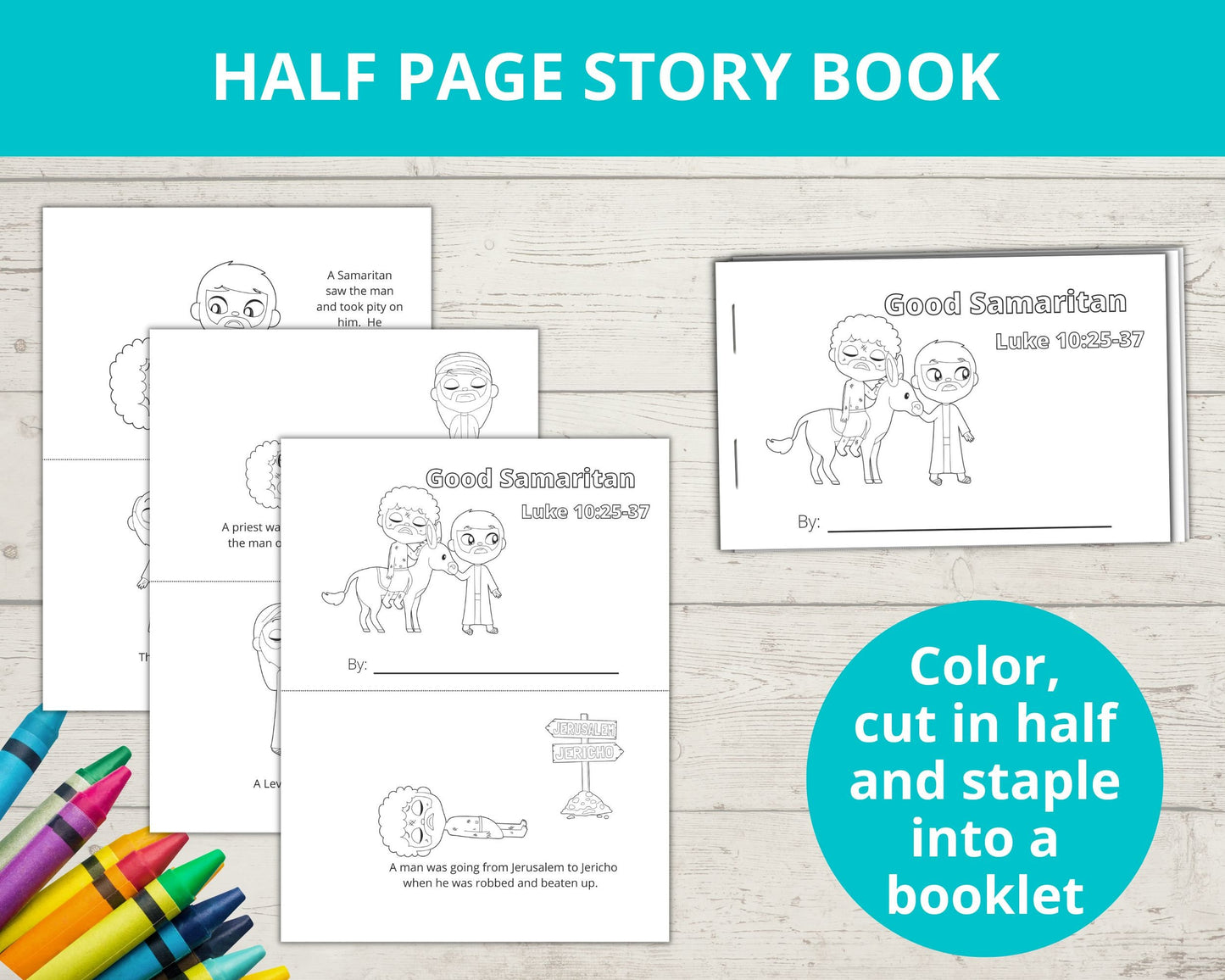 Good Samaritan Printable Activity Pack