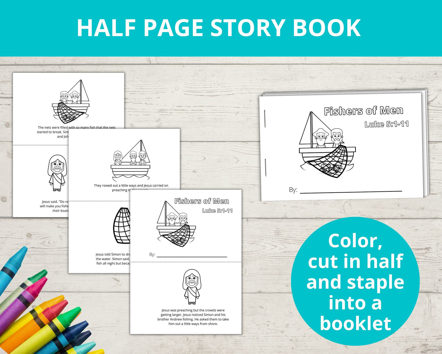 Fishers of Men Printable Activity Pack