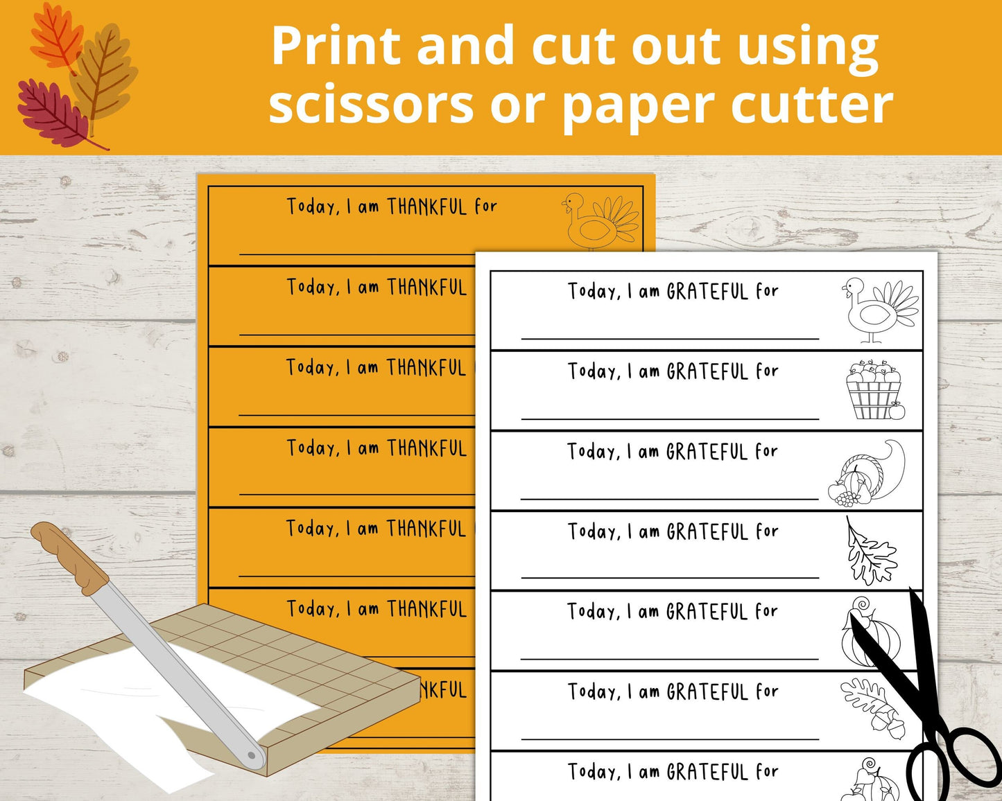I am thankful for Printable Activity for Thanksgiving