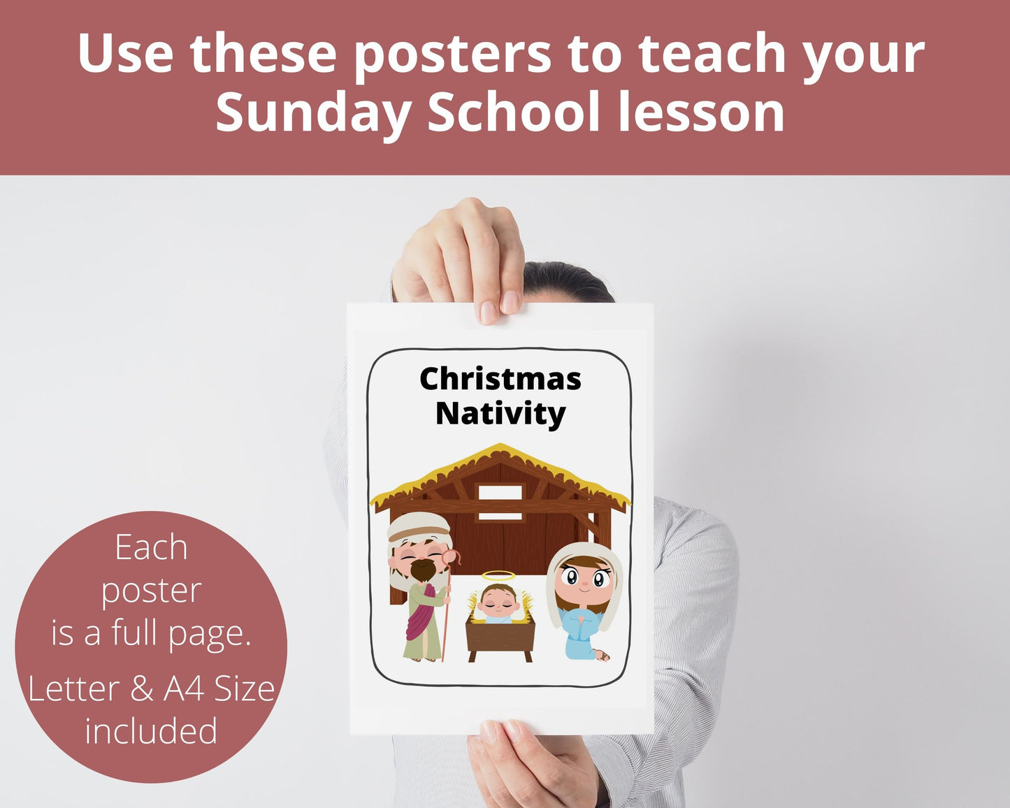Christmas Story Printable Posters and Coloring Pages