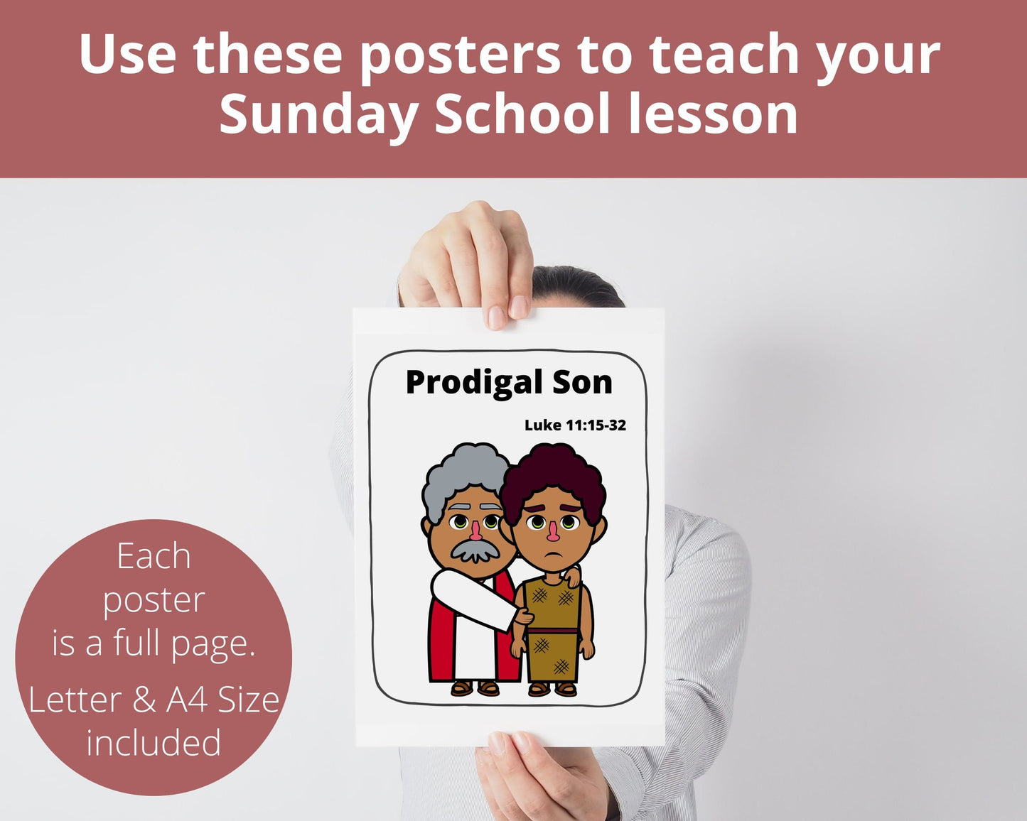 Prodigal Son Printable Posters and Coloring Pages