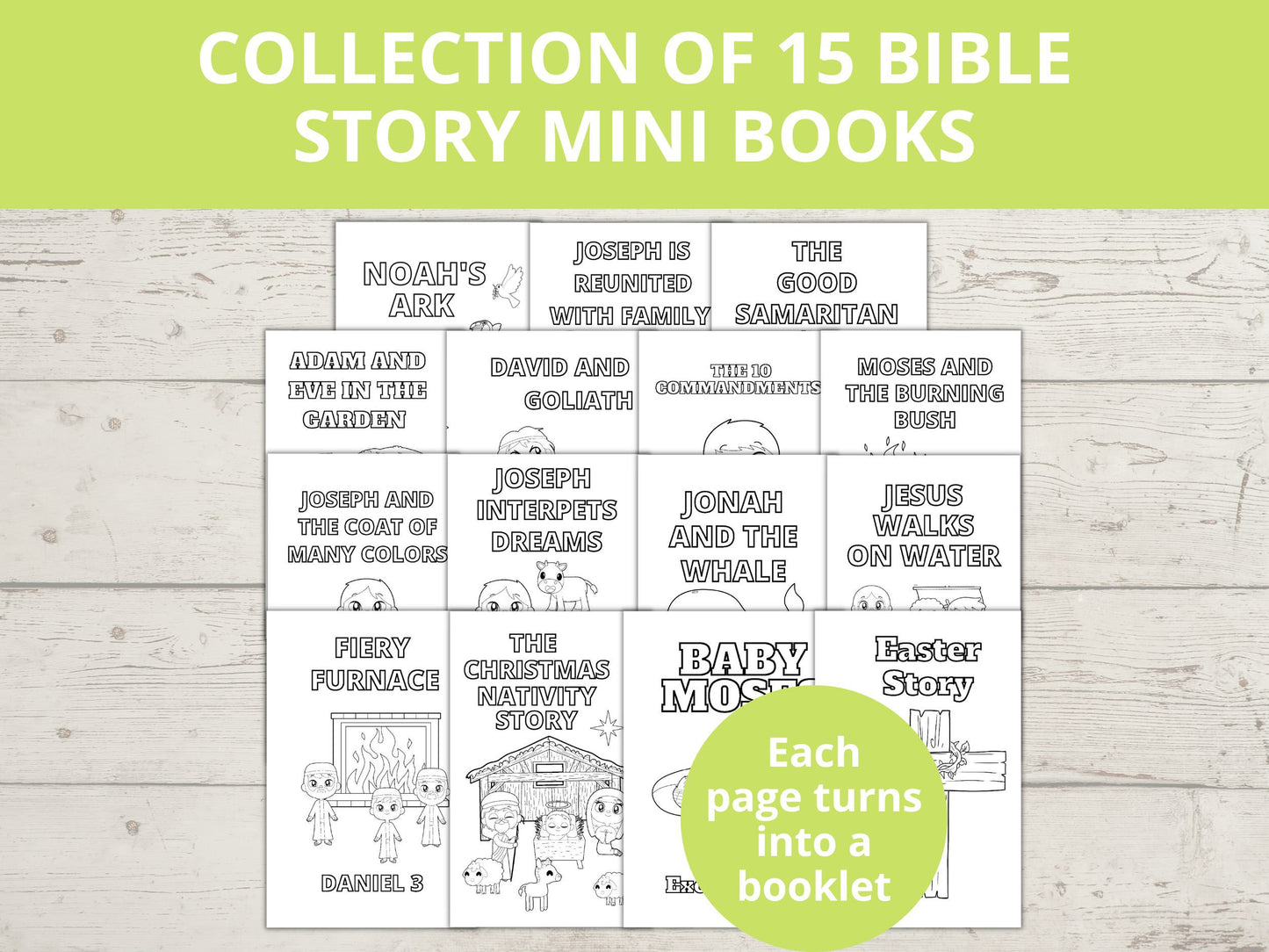 Collection of Printable Mini Books