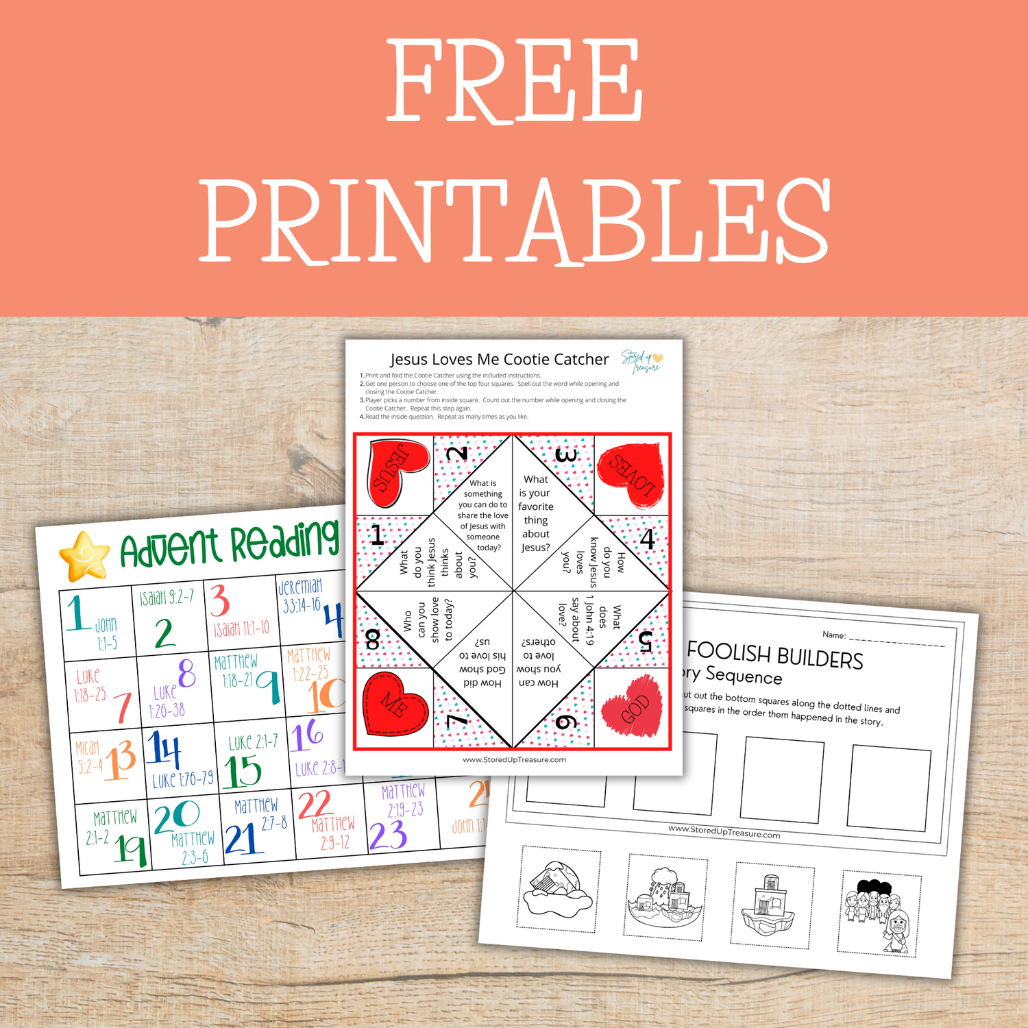 Free Bible Story Printables