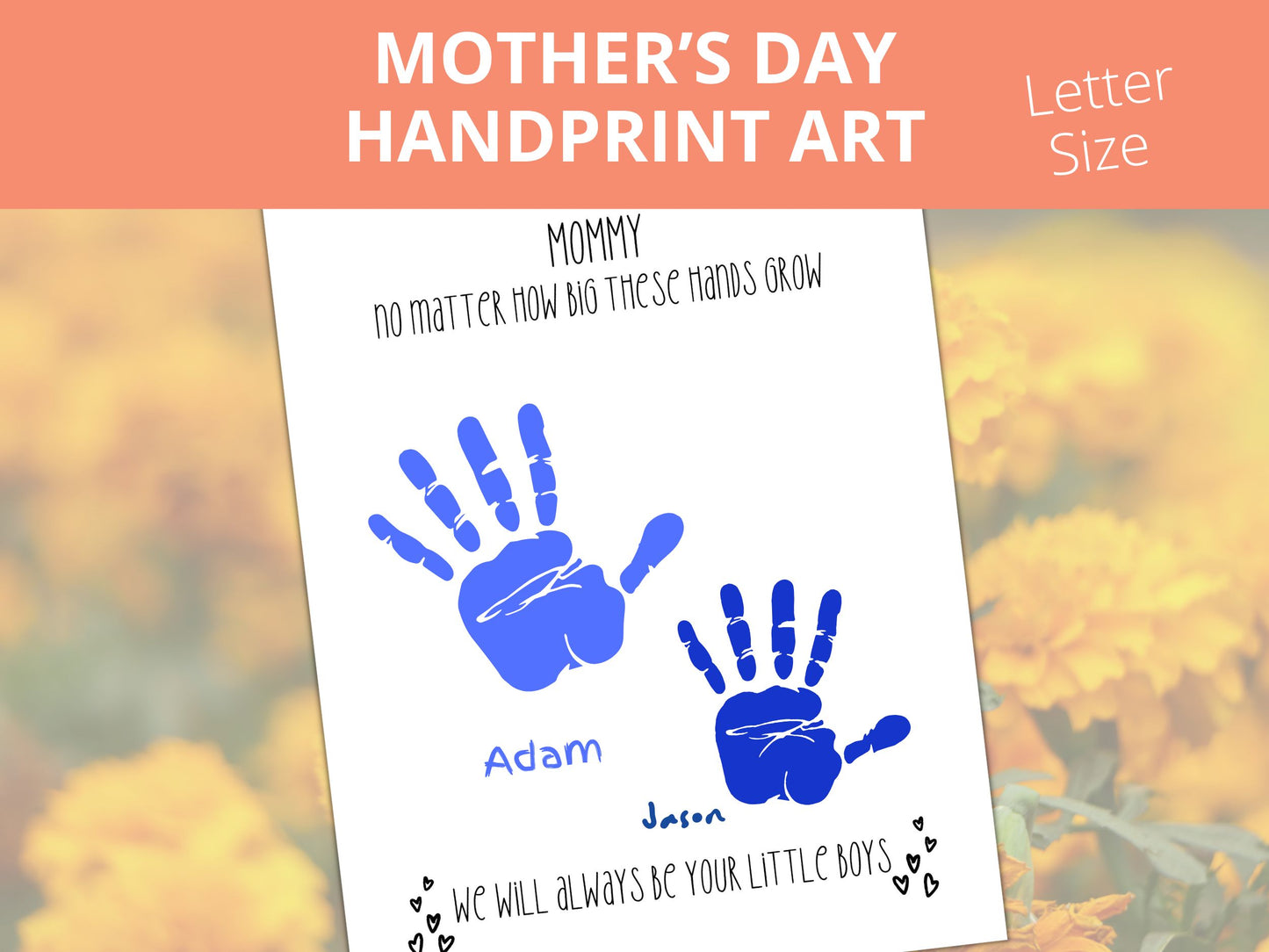 Mother's Day Handprint Art