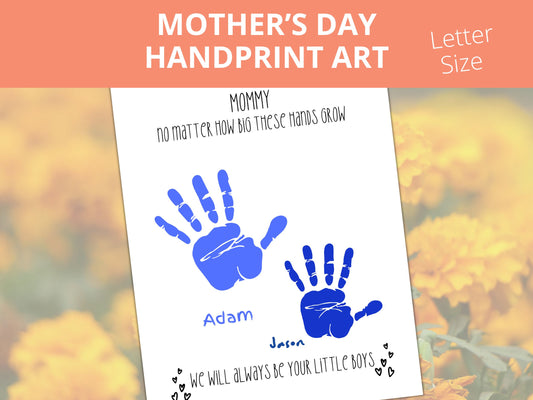 Mother's Day Handprint Art