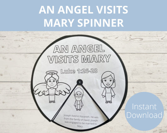 An Angel Visits Mary Spinner