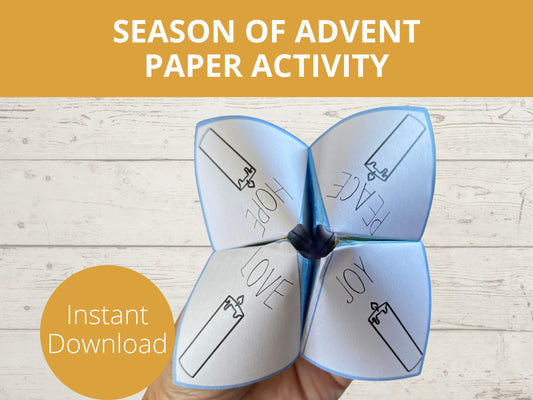 Advent Cootie Catcher