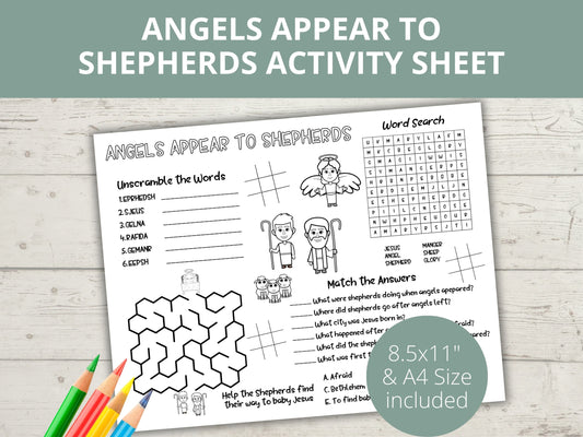 Angels Appear to Shepherds