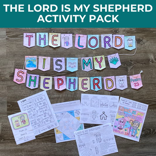 Lord is my Shepherd Activity Pack