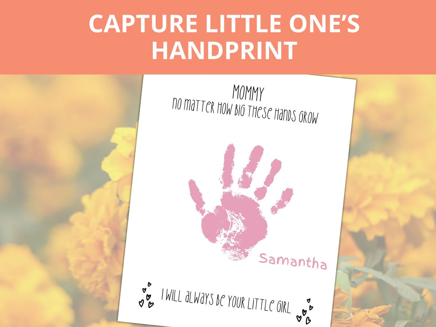 Mother's Day Handprint Art