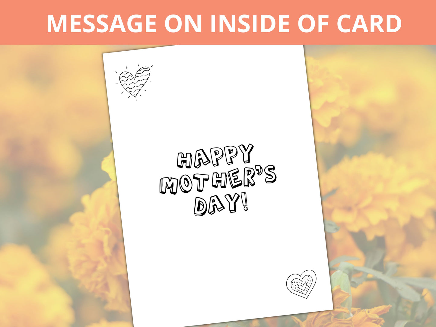 Mother's Day Card - 6 Things I love about my mom